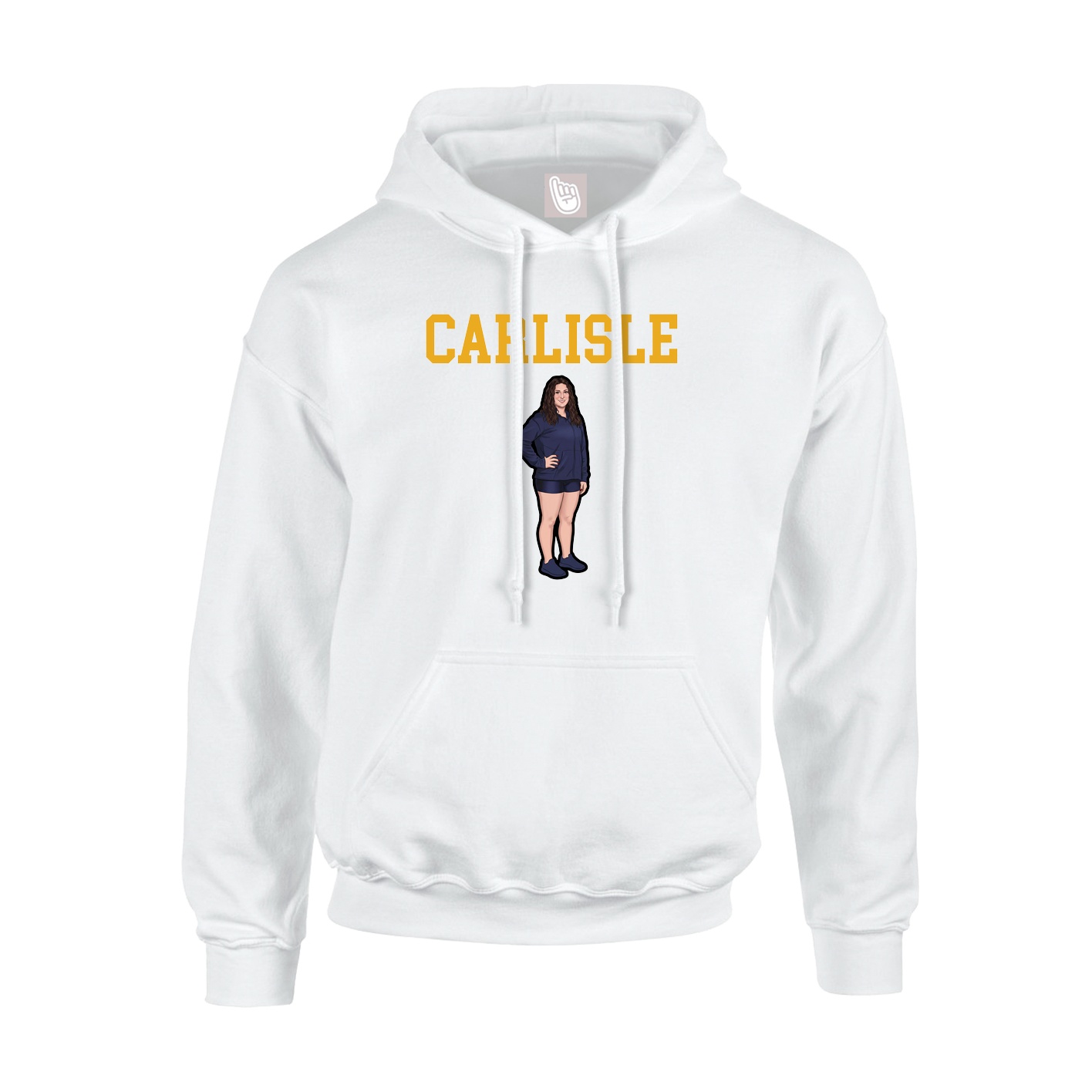 Youth Hoodie — Shirsey in White