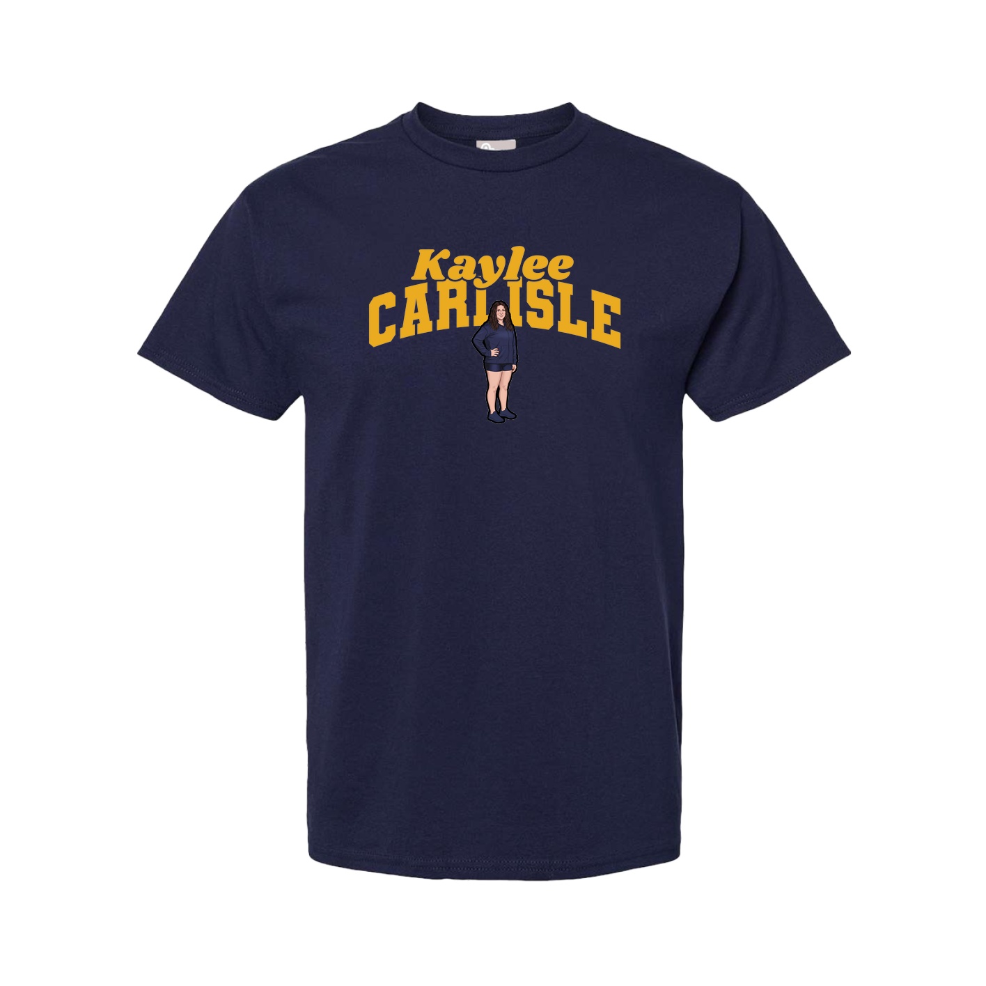 Tee — Signature Arch in Navy
