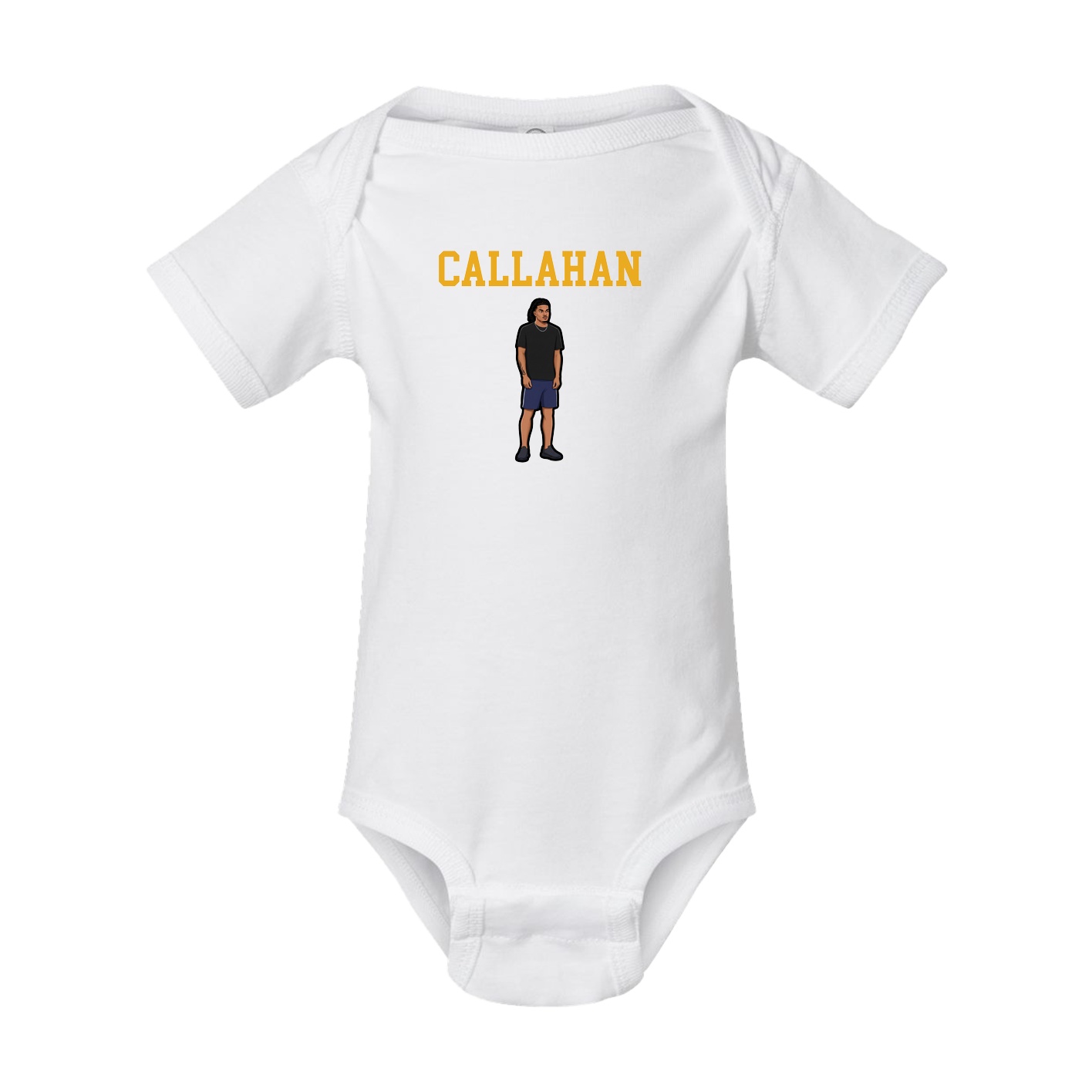 Baby Onesie — Shirsey in White