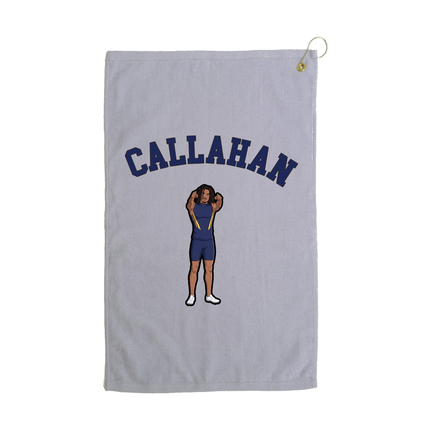 Golf Towel — Shirsey Arch in Grey