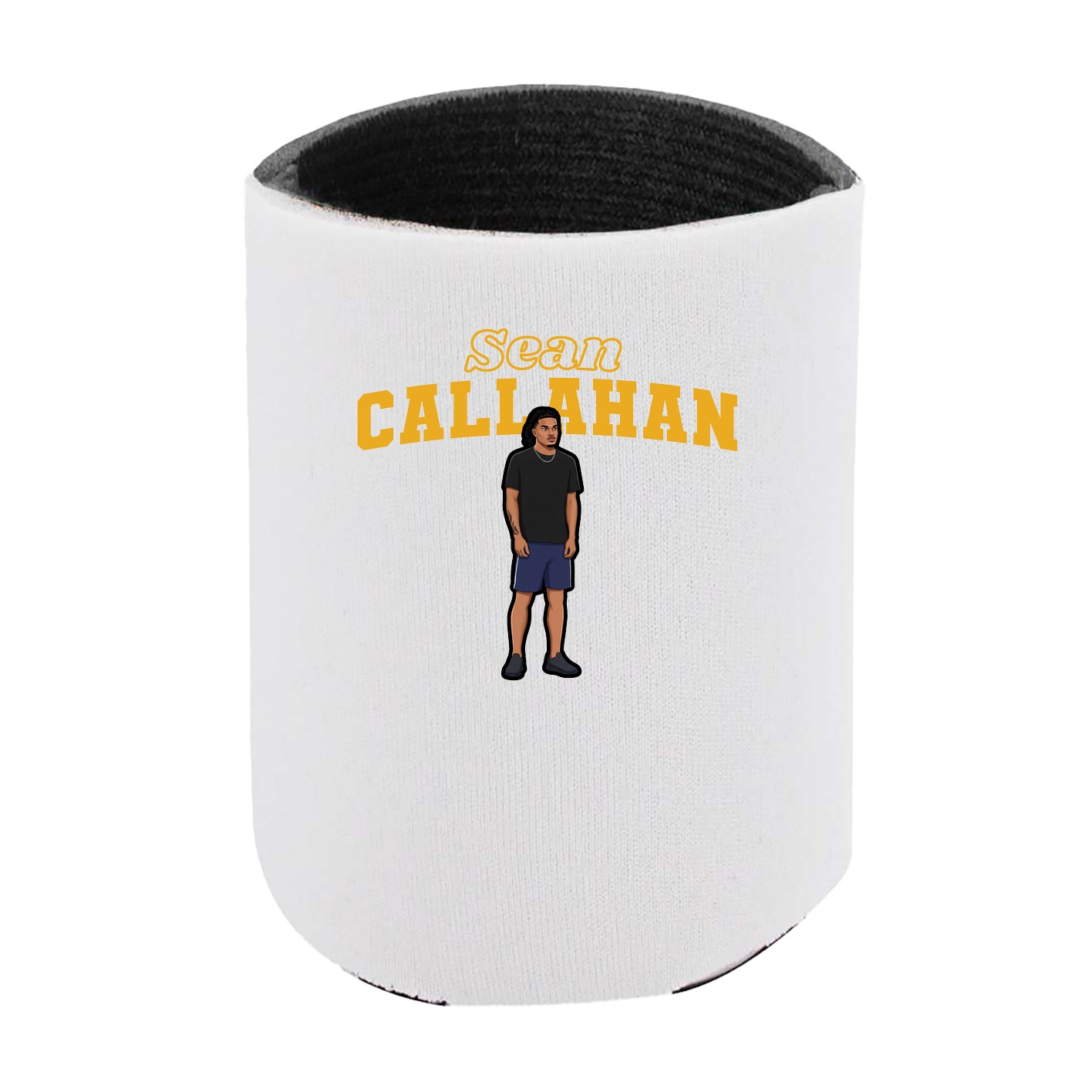 Can Holder — Name Arch in White