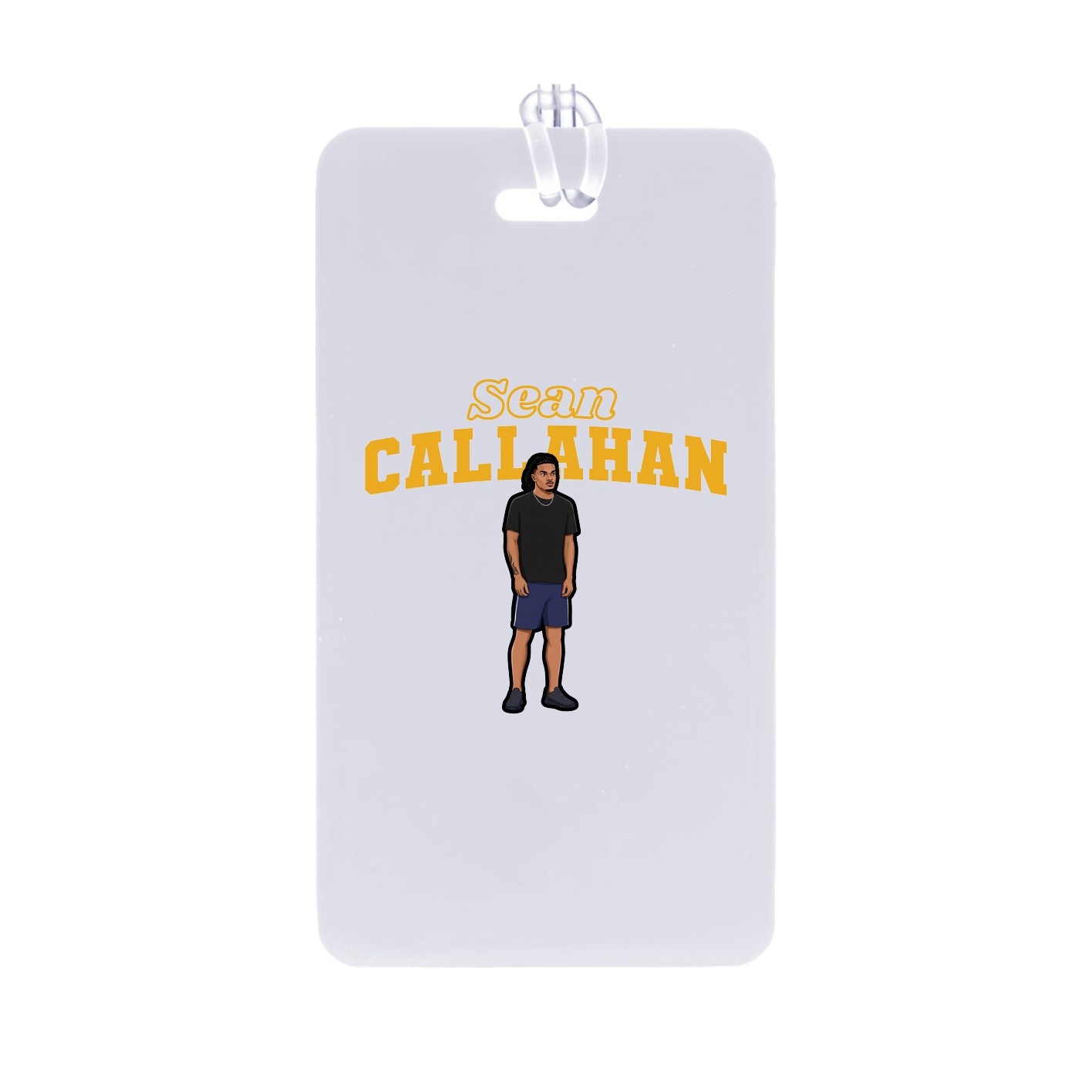 Bag Tag — Name Arch in Classic