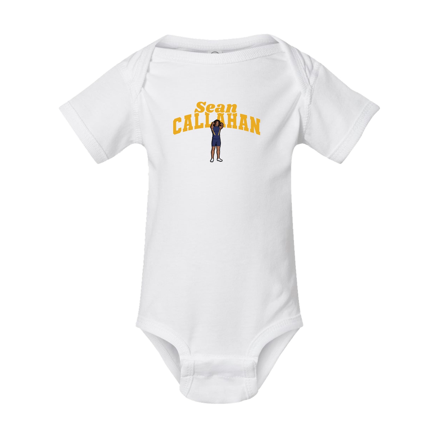 Baby Onesie — Signature Arch in White