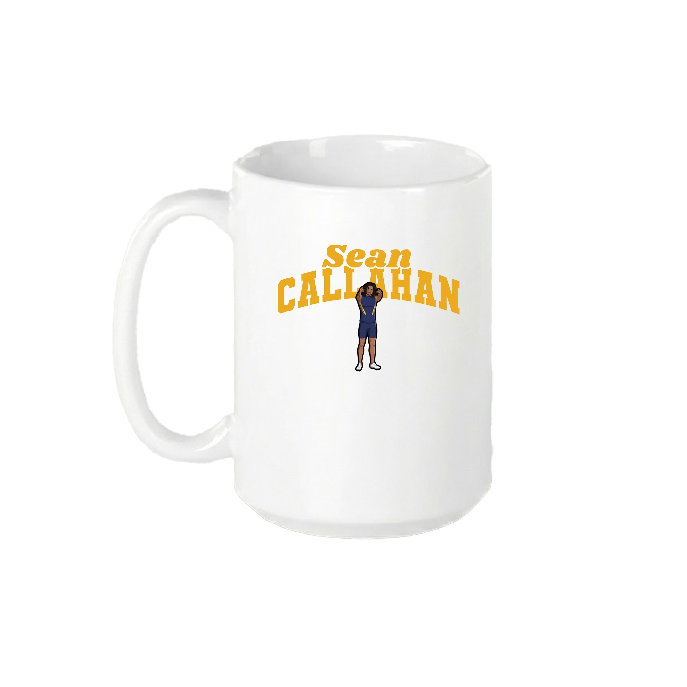 15oz Coffee Mug — Signature Arch in White
