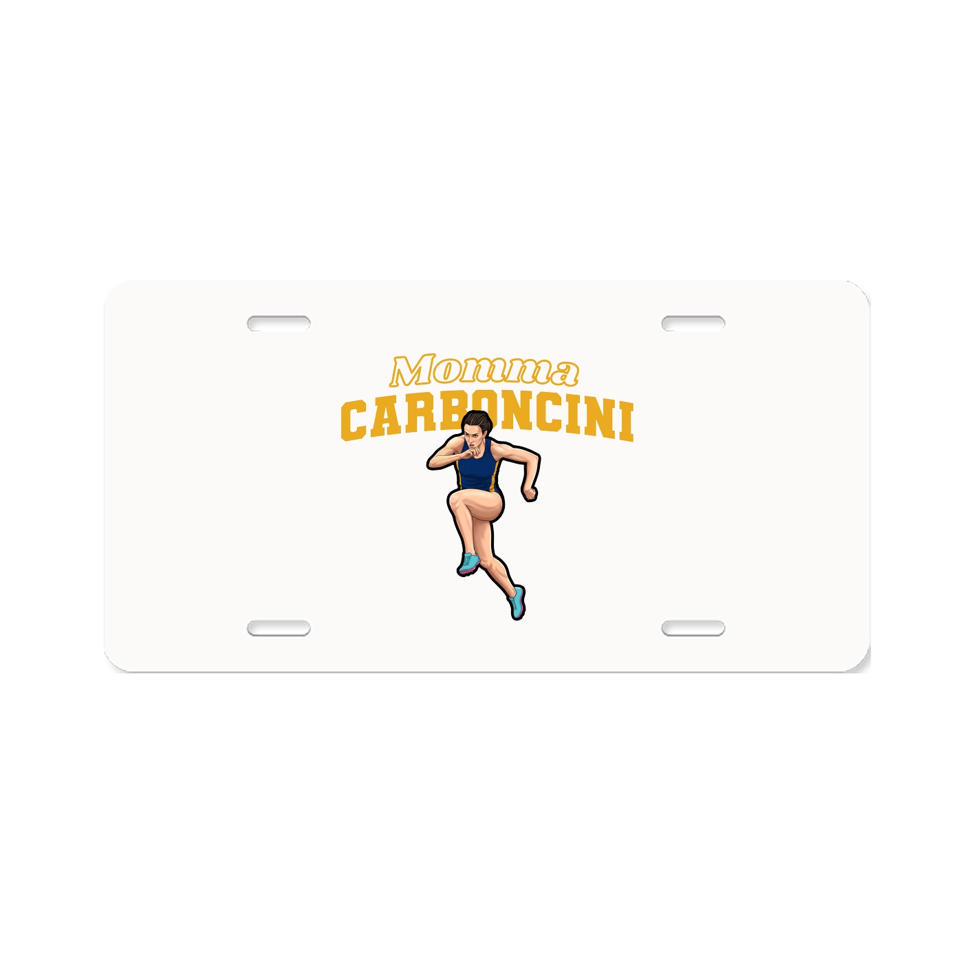 License Plate — Mothers Day Block in Classic