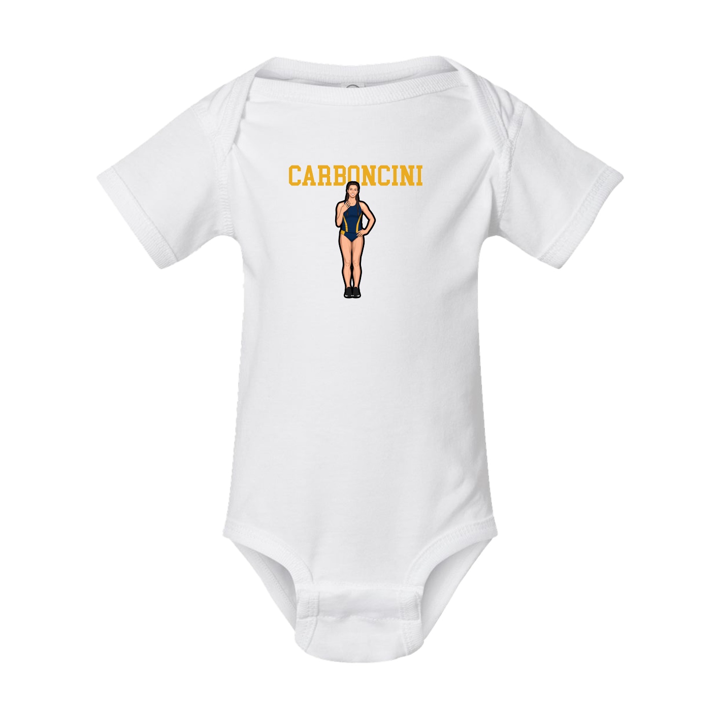 Baby Onesie — Shirsey in White