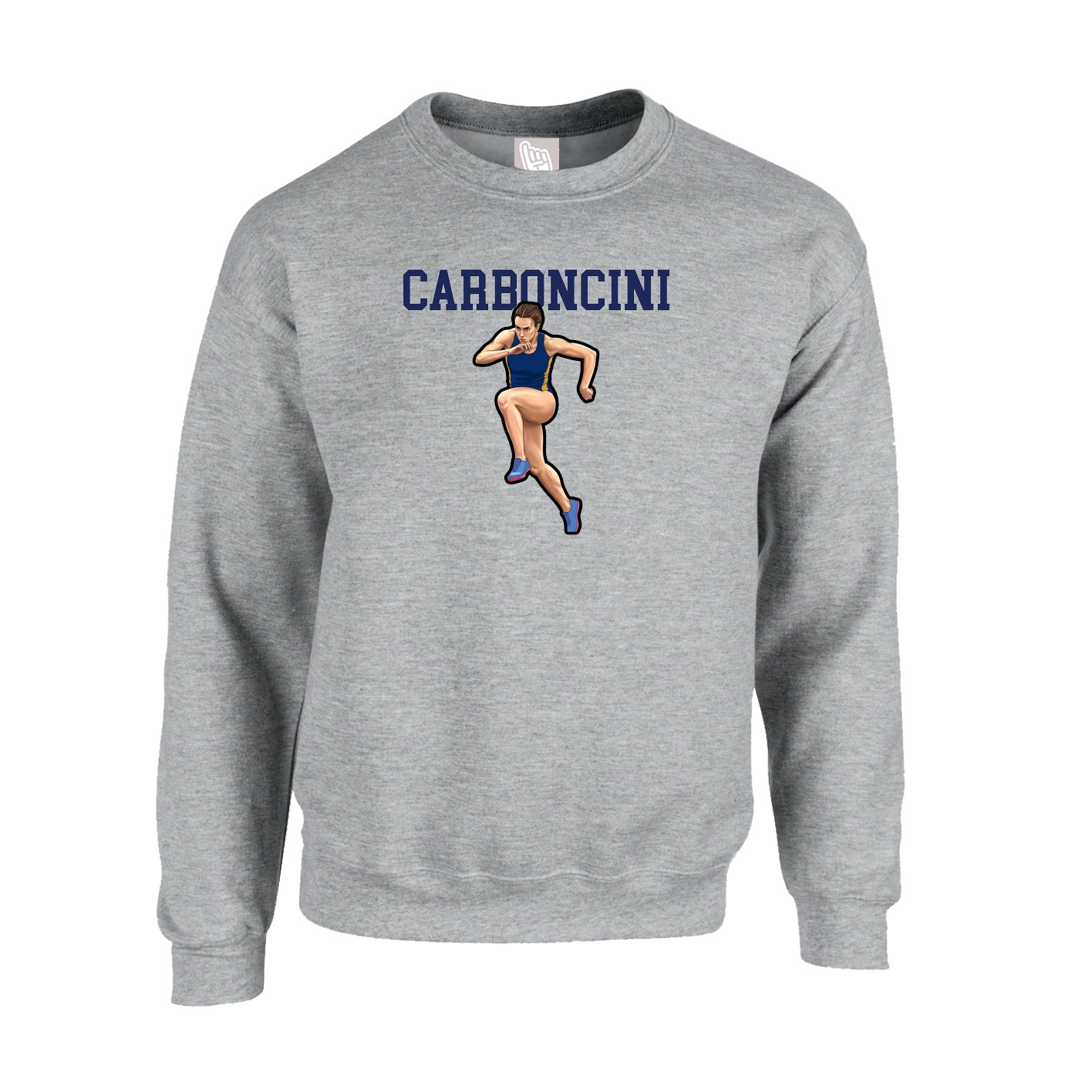 Fleece Crew — Shirsey in Grey