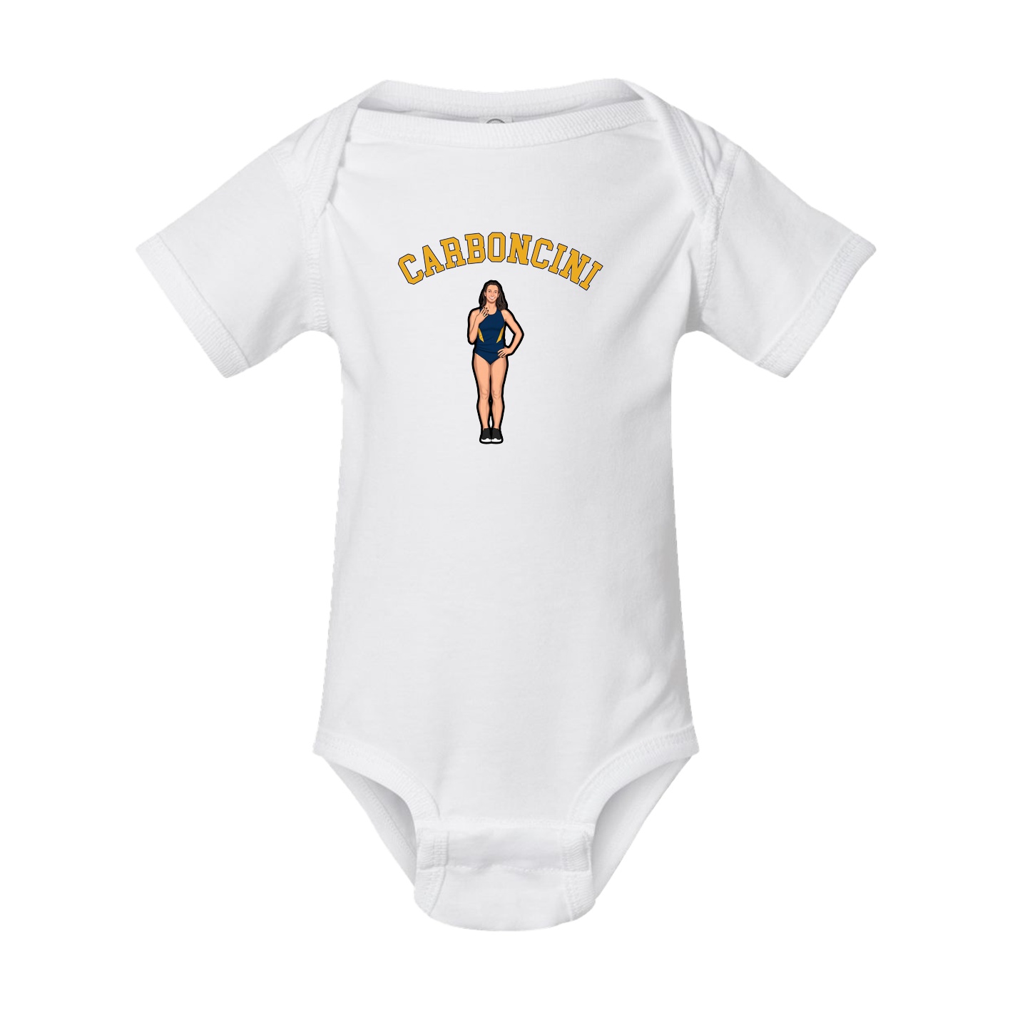 Baby Onesie — Shirsey Arch in White