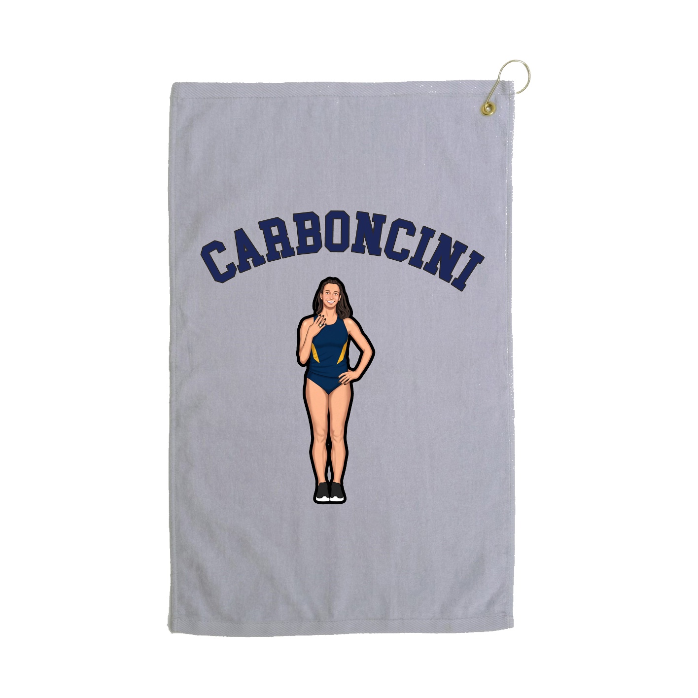 Golf Towel — Shirsey Arch in Grey