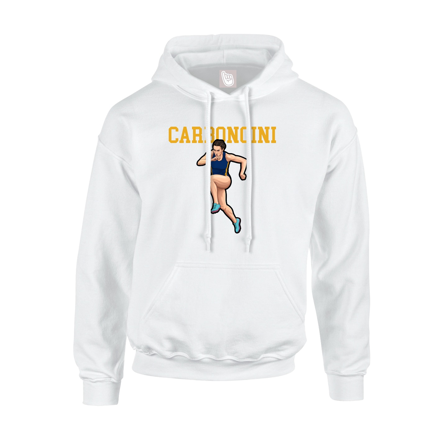 Hoodie — Shirsey in White