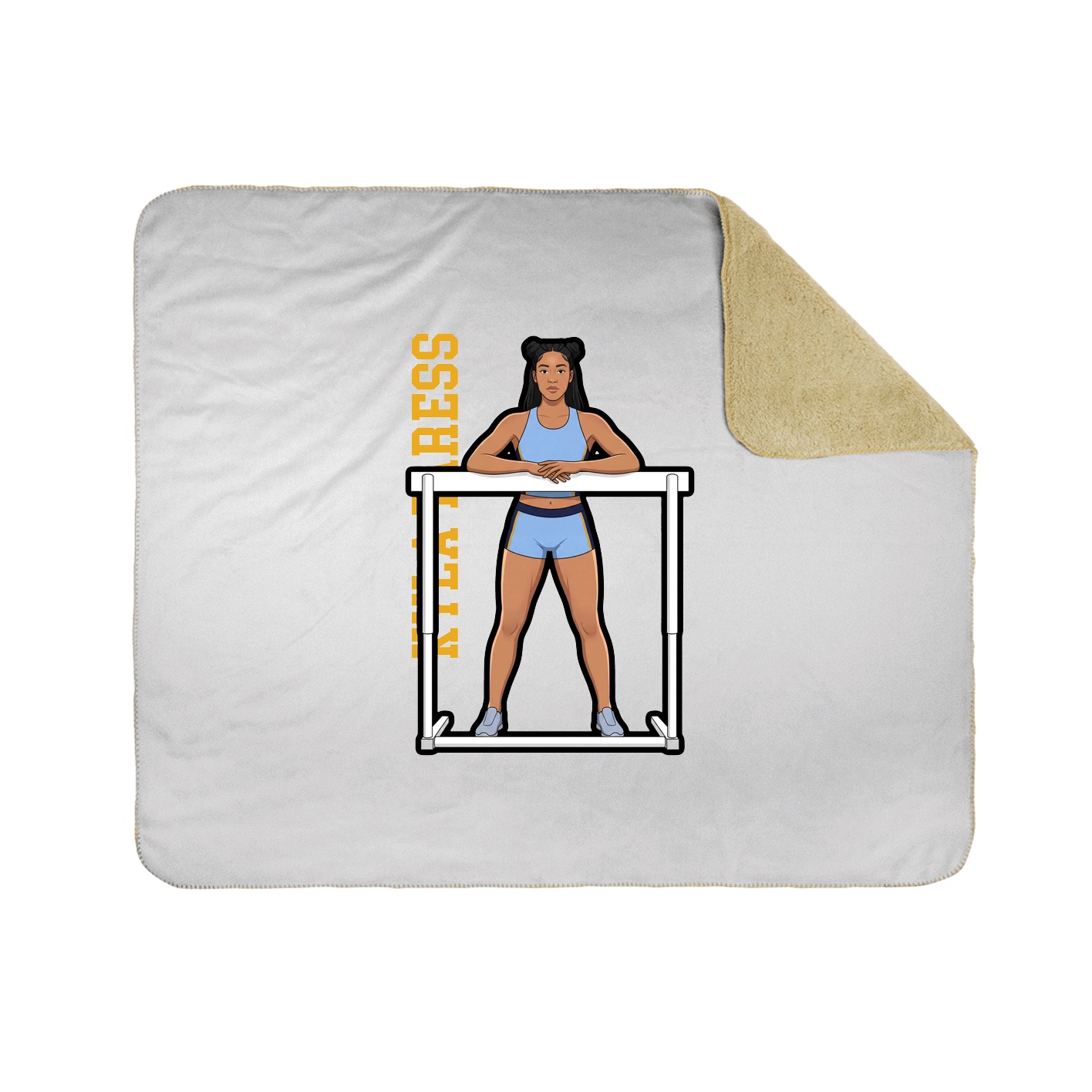50x60 Sherpa Lined Throw Blanket