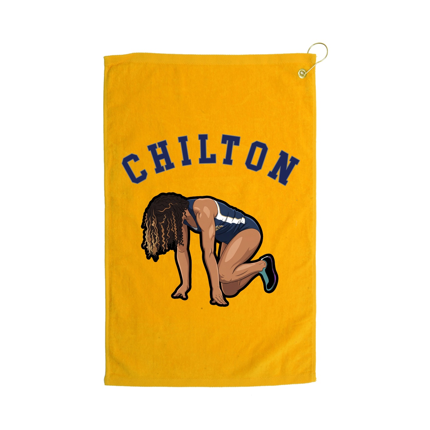 Golf Towel — Shirsey Arch in Gold