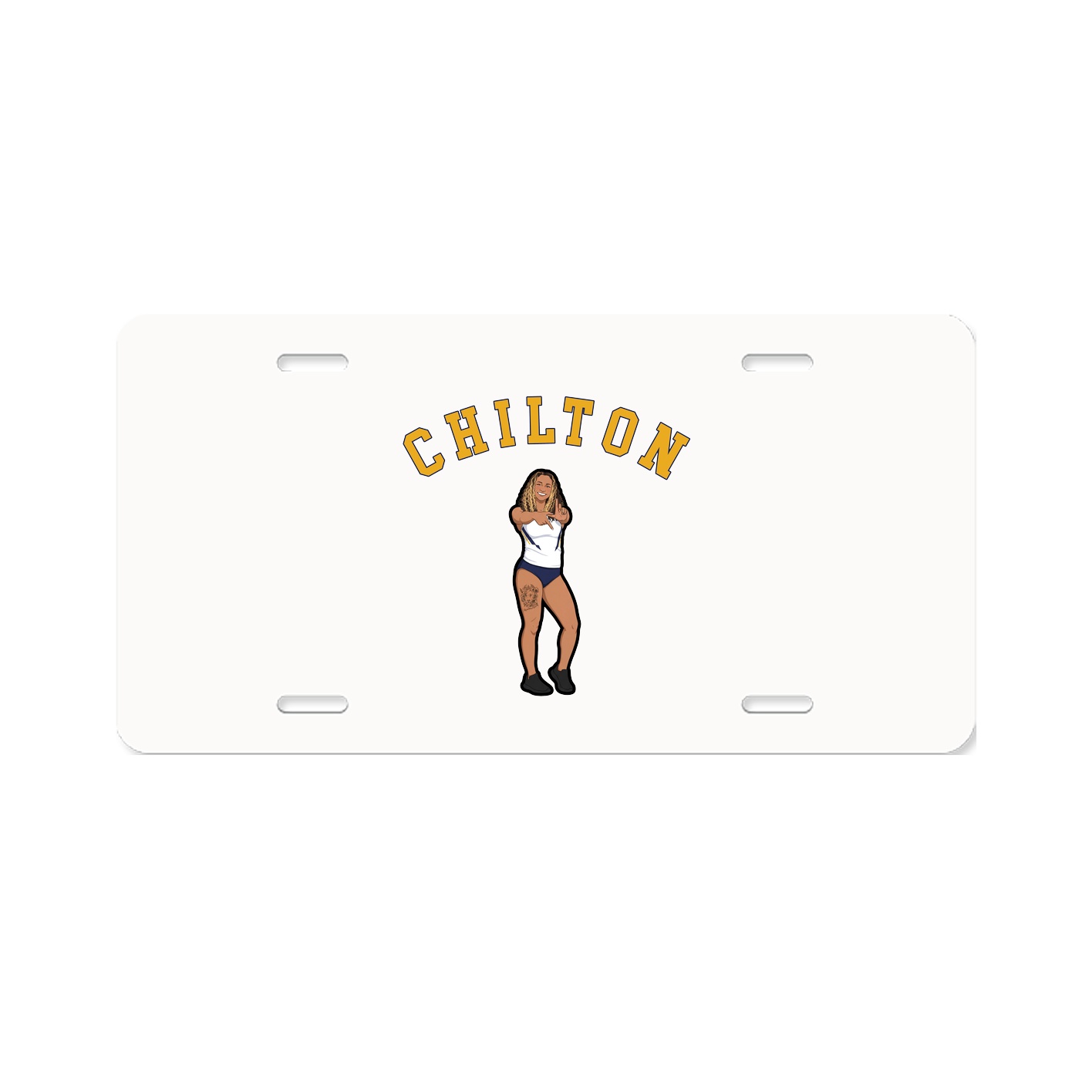 License Plate — Shirsey Arch in Classic
