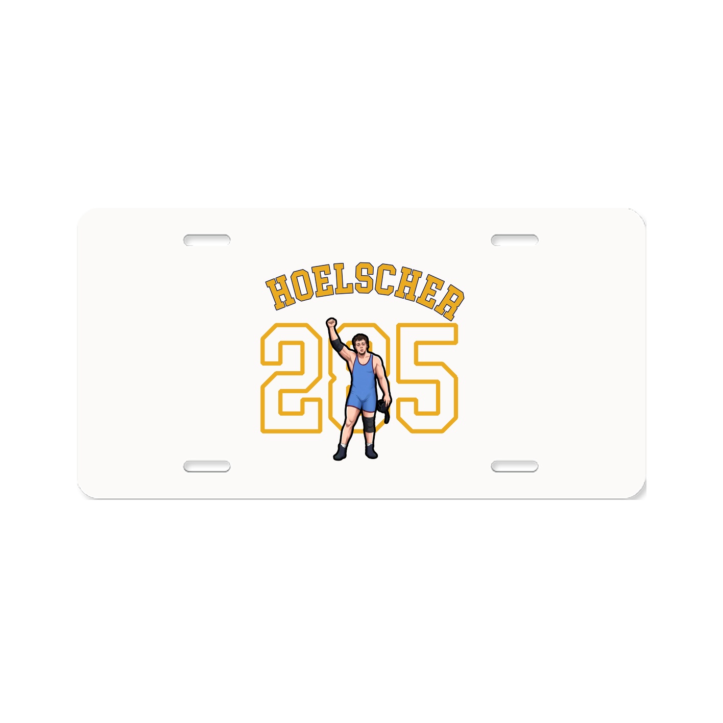 License Plate — Shirsey Arch in Classic