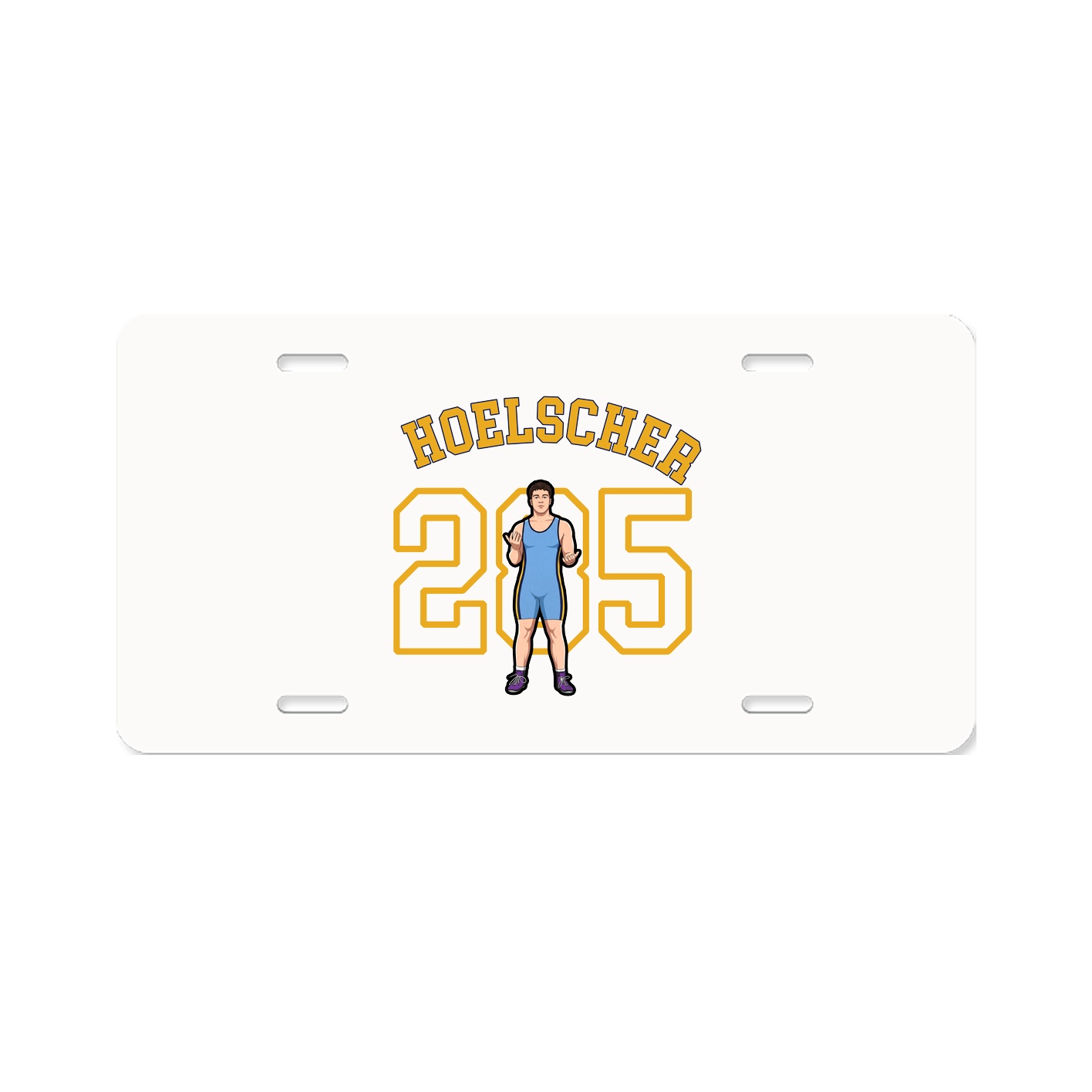 License Plate — Shirsey Arch in Classic
