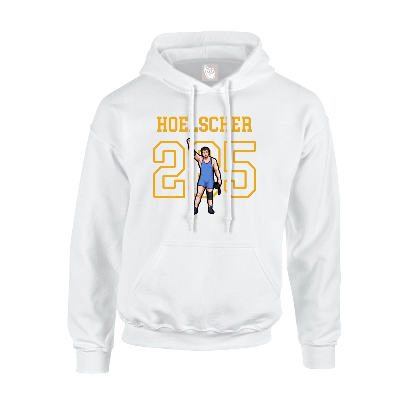 Youth Hoodie — Shirsey in White