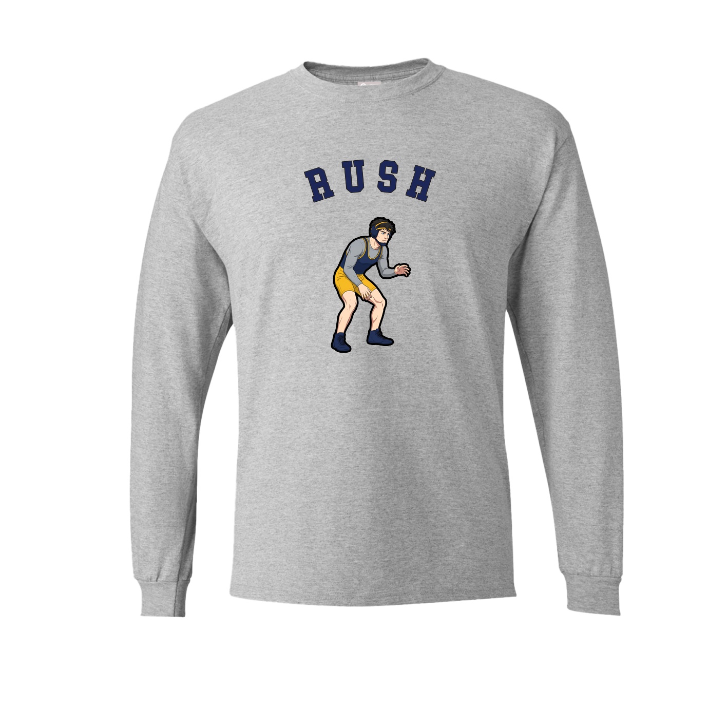 Long Sleeve Tee — Shirsey Arch in Grey