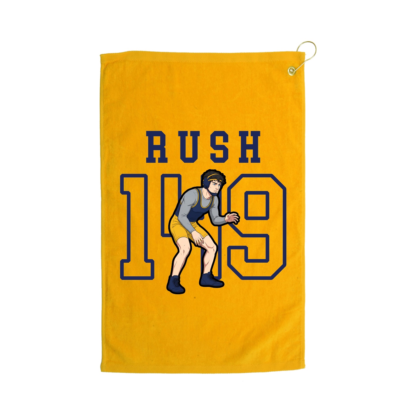 Golf Towel — Shirsey in Gold