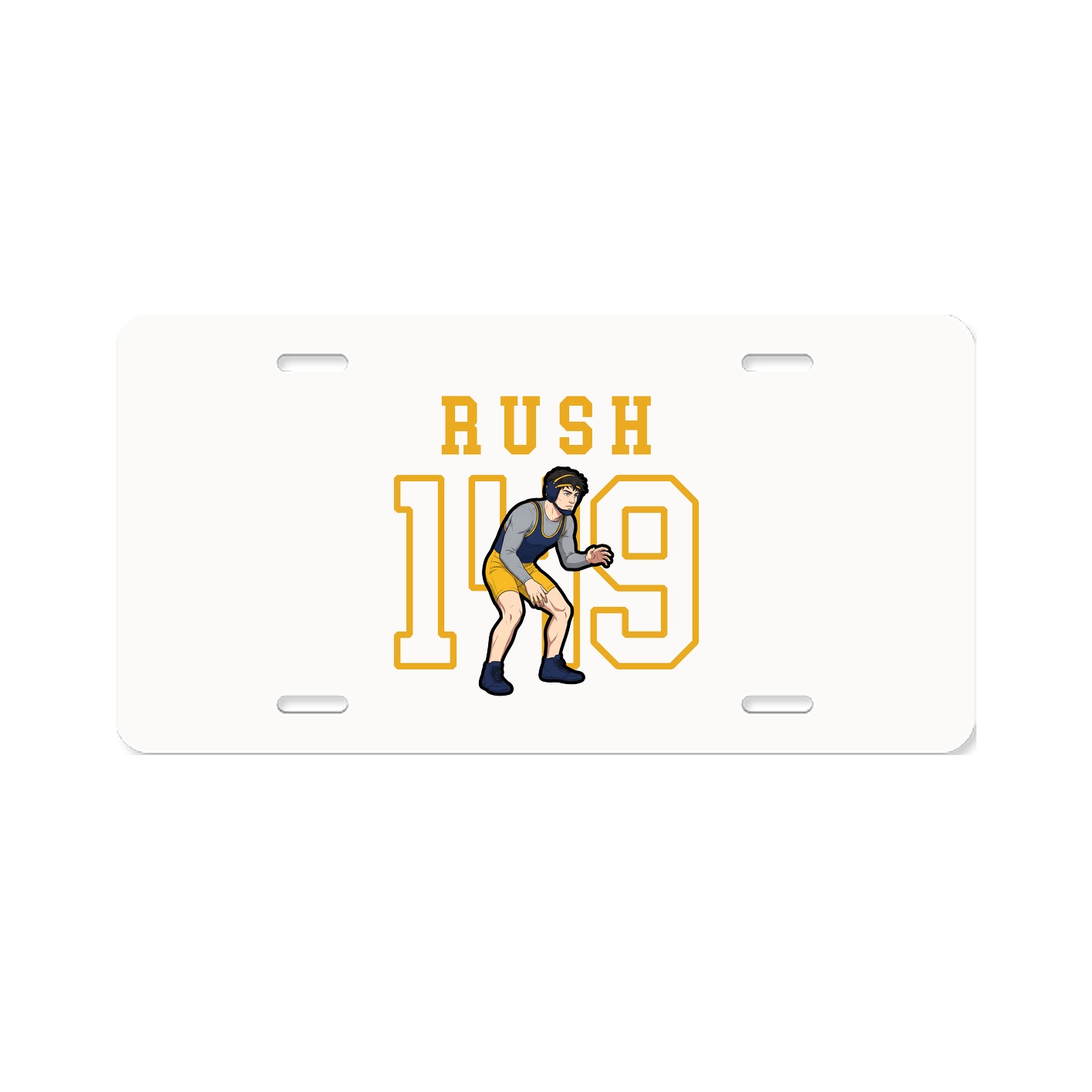 License Plate — Shirsey in Classic