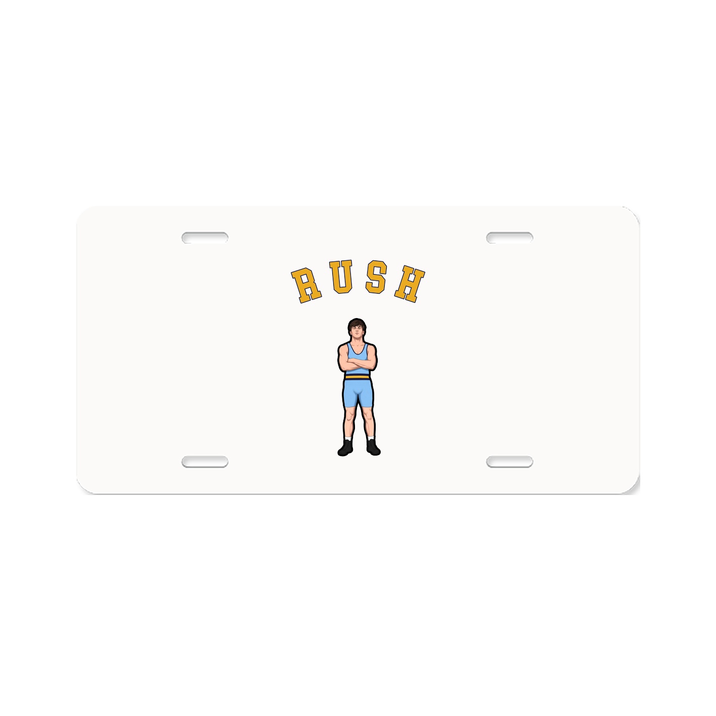 License Plate — Shirsey Arch in Classic