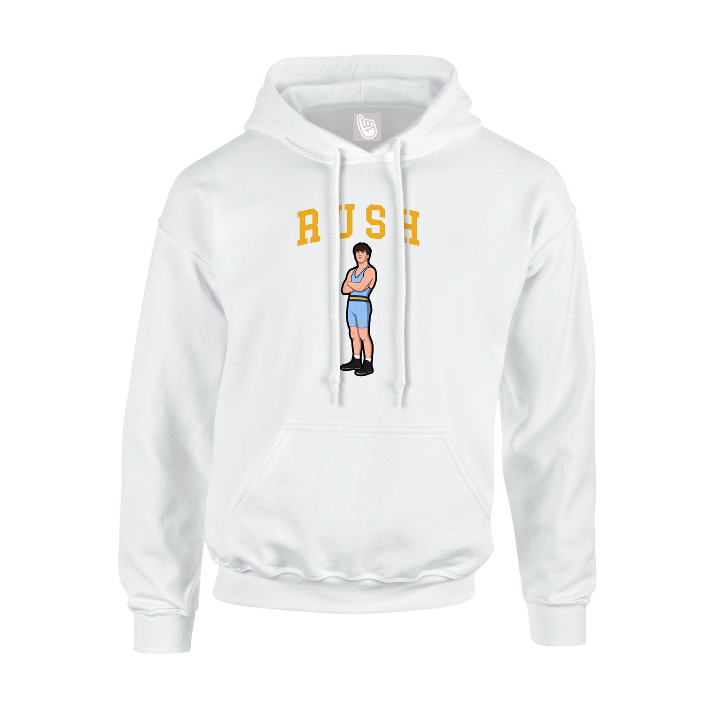 Hoodie — Shirsey in White