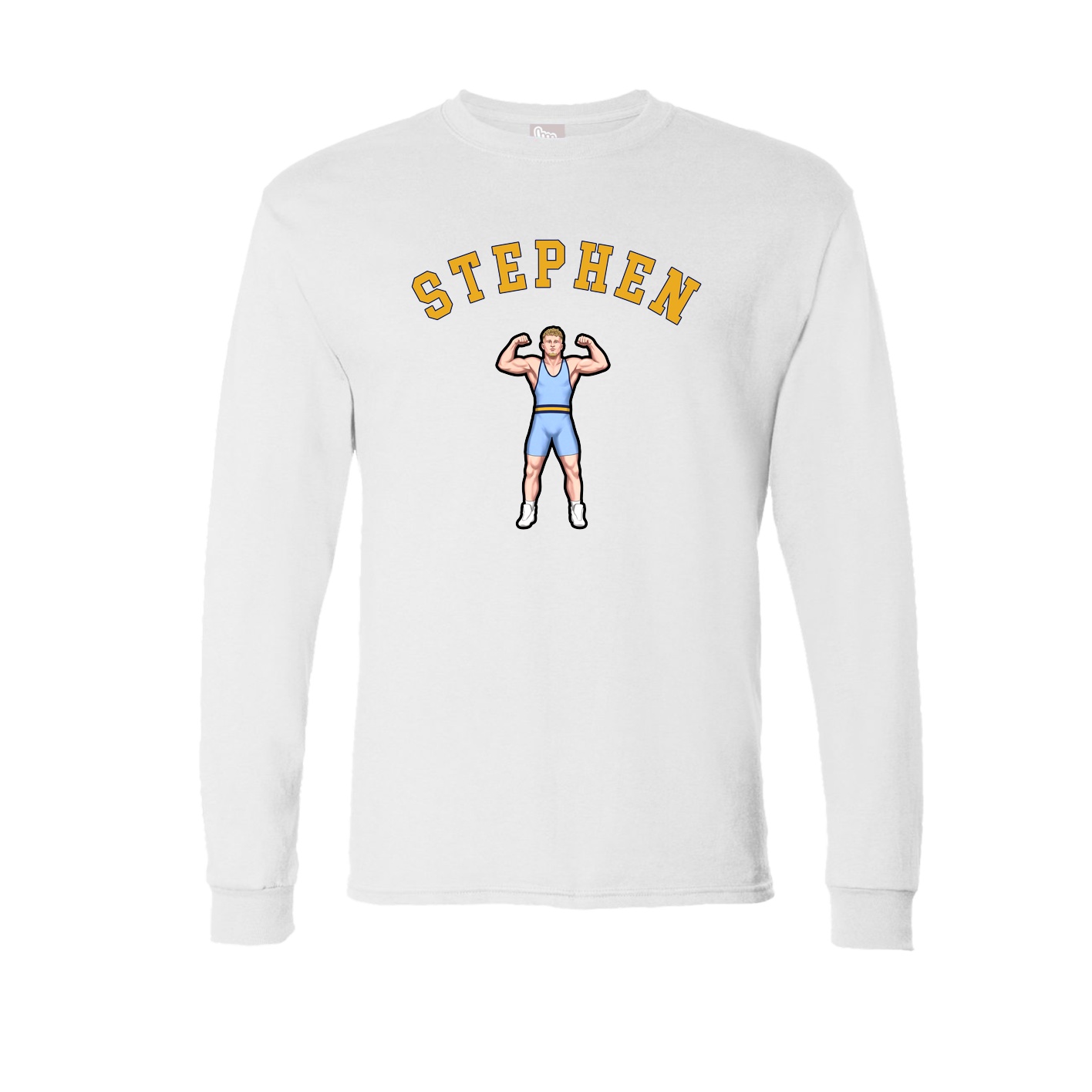 Long Sleeve Tee — Shirsey Arch in White