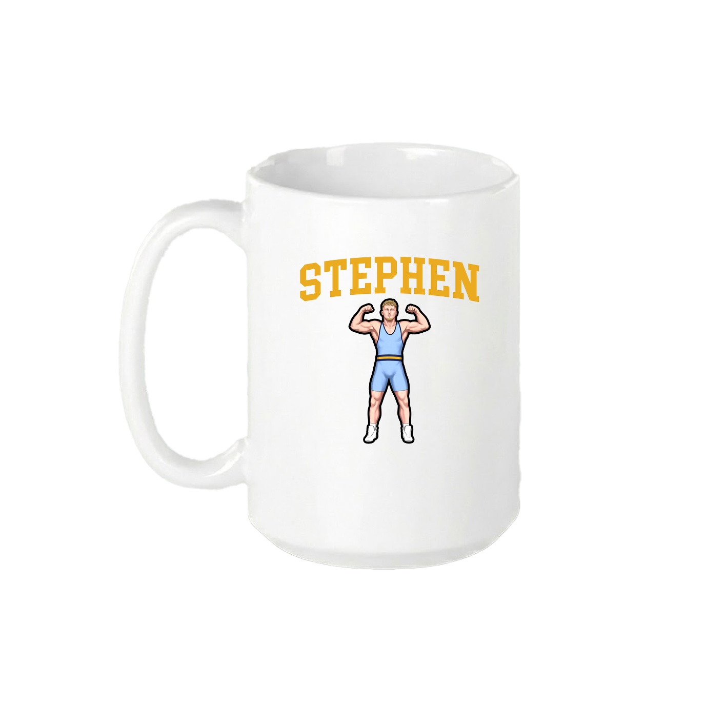 15oz Coffee Mug — Shirsey in White