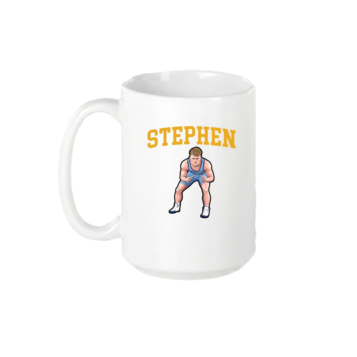 15oz Coffee Mug — Shirsey in White