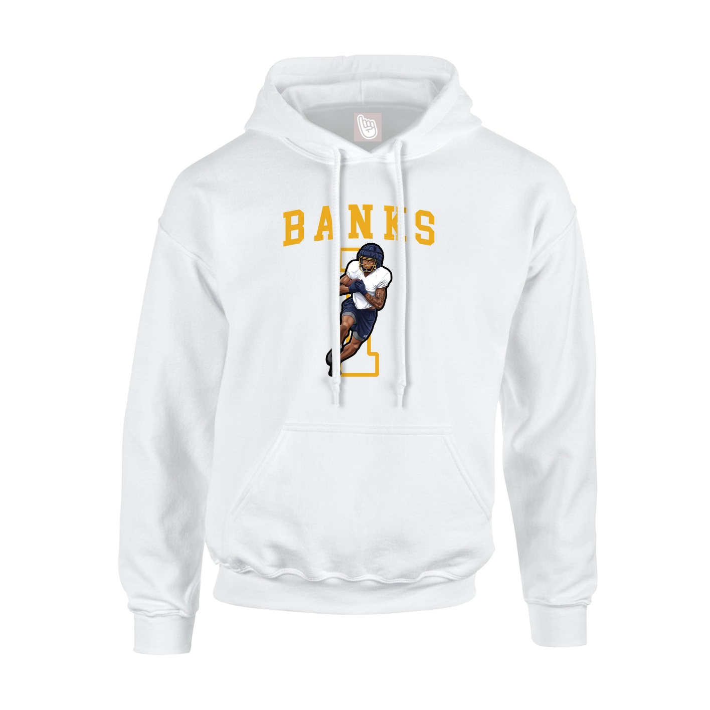 Youth Hoodie — Shirsey in White