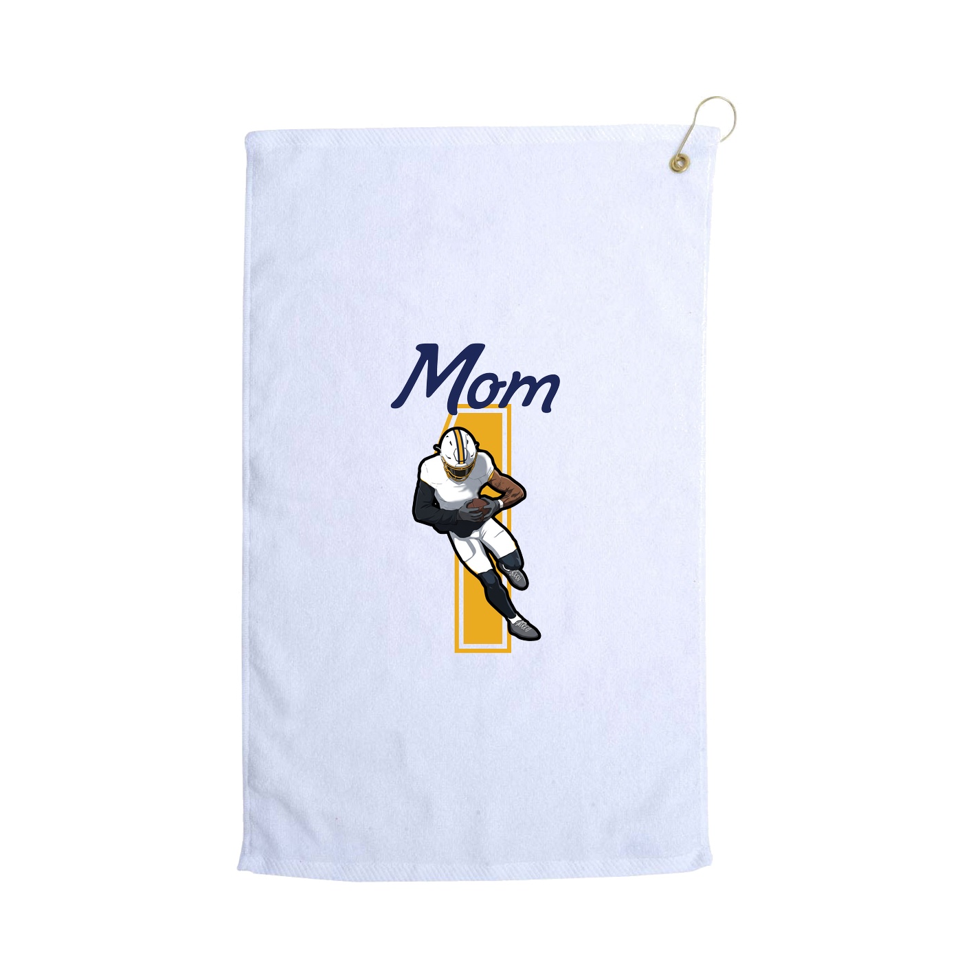 Golf Towel — Mothers Day Shirsey in White