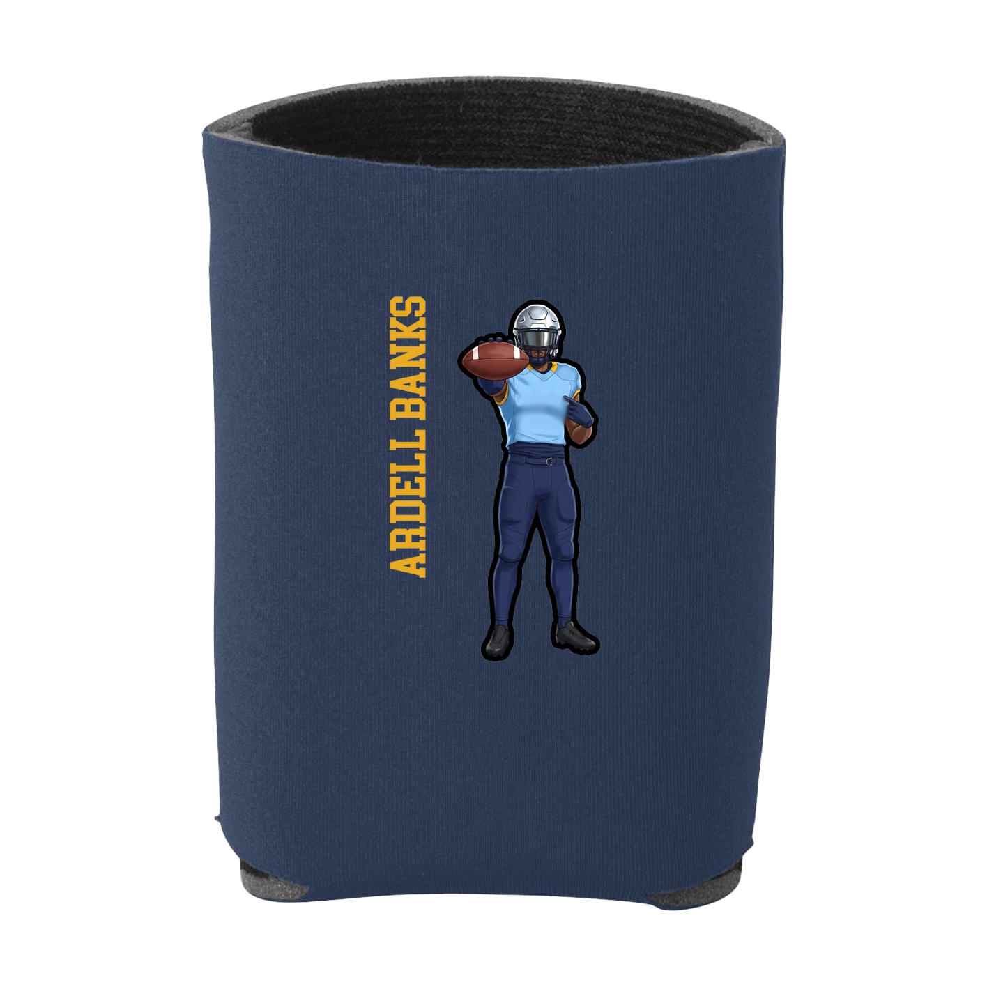 Can Holder — Name Vertical in Navy