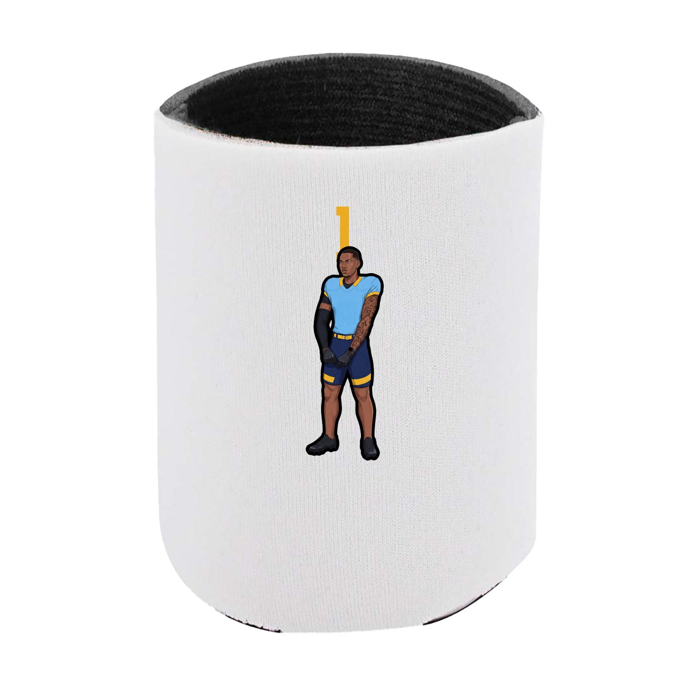 Can Holder — Number Top in White