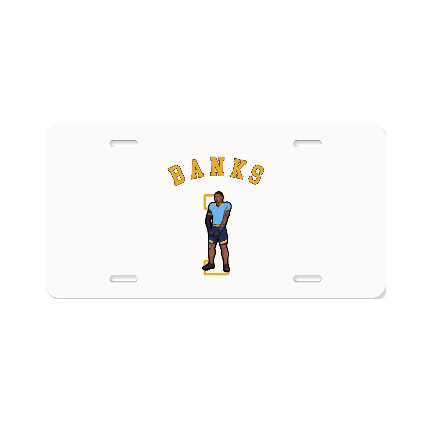 License Plate — Shirsey Arch in Classic