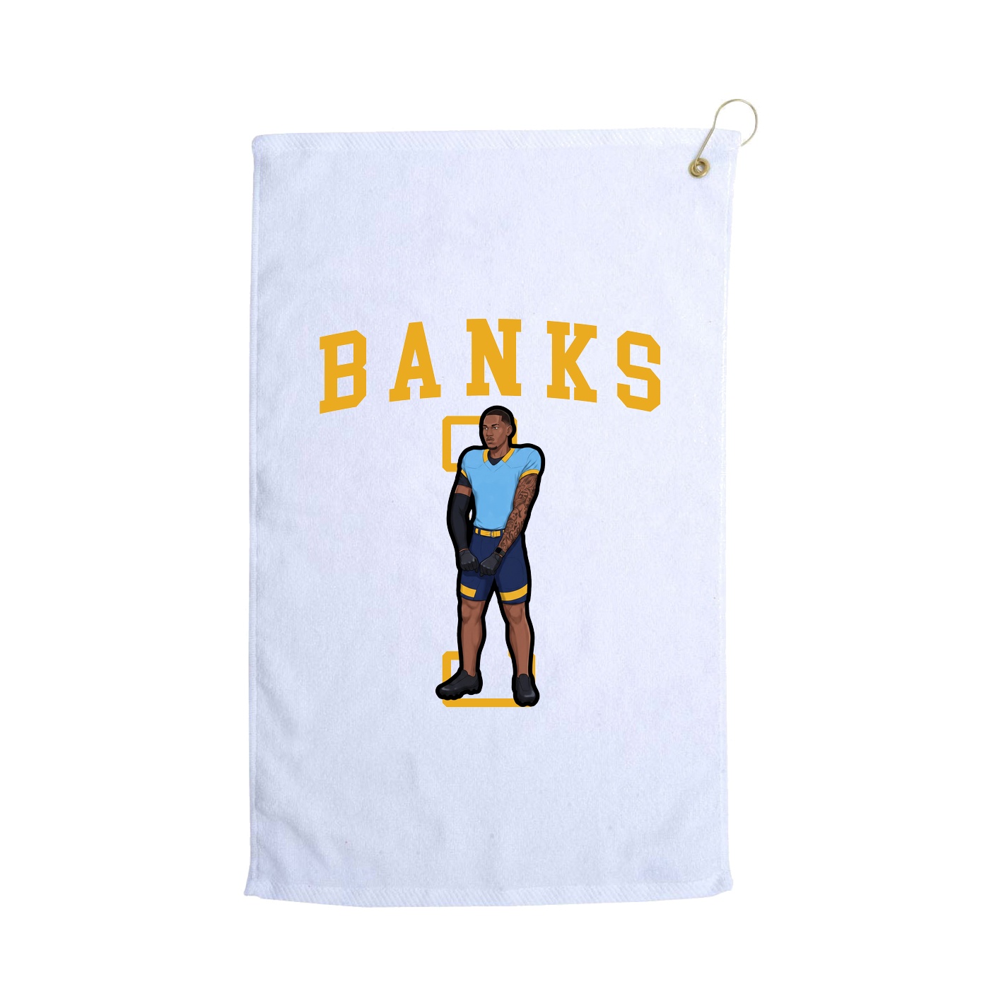 Golf Towel — Shirsey in White