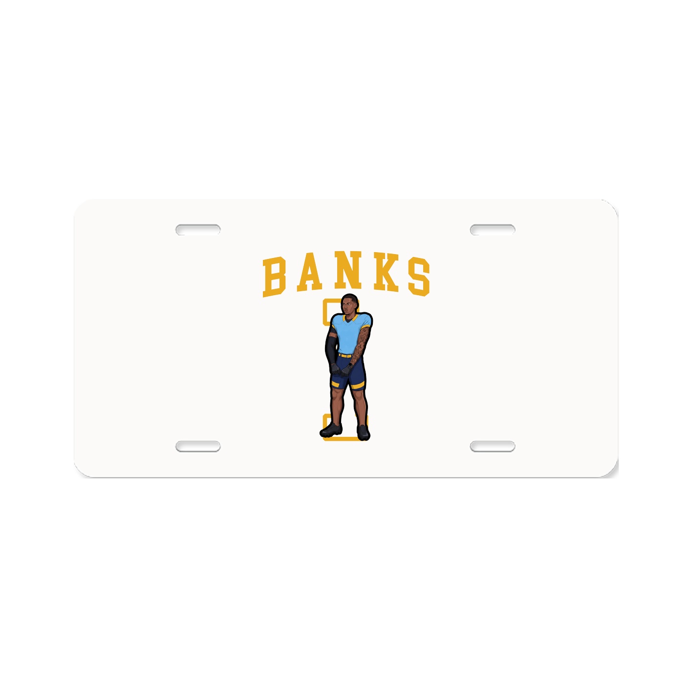 License Plate — Shirsey in Classic