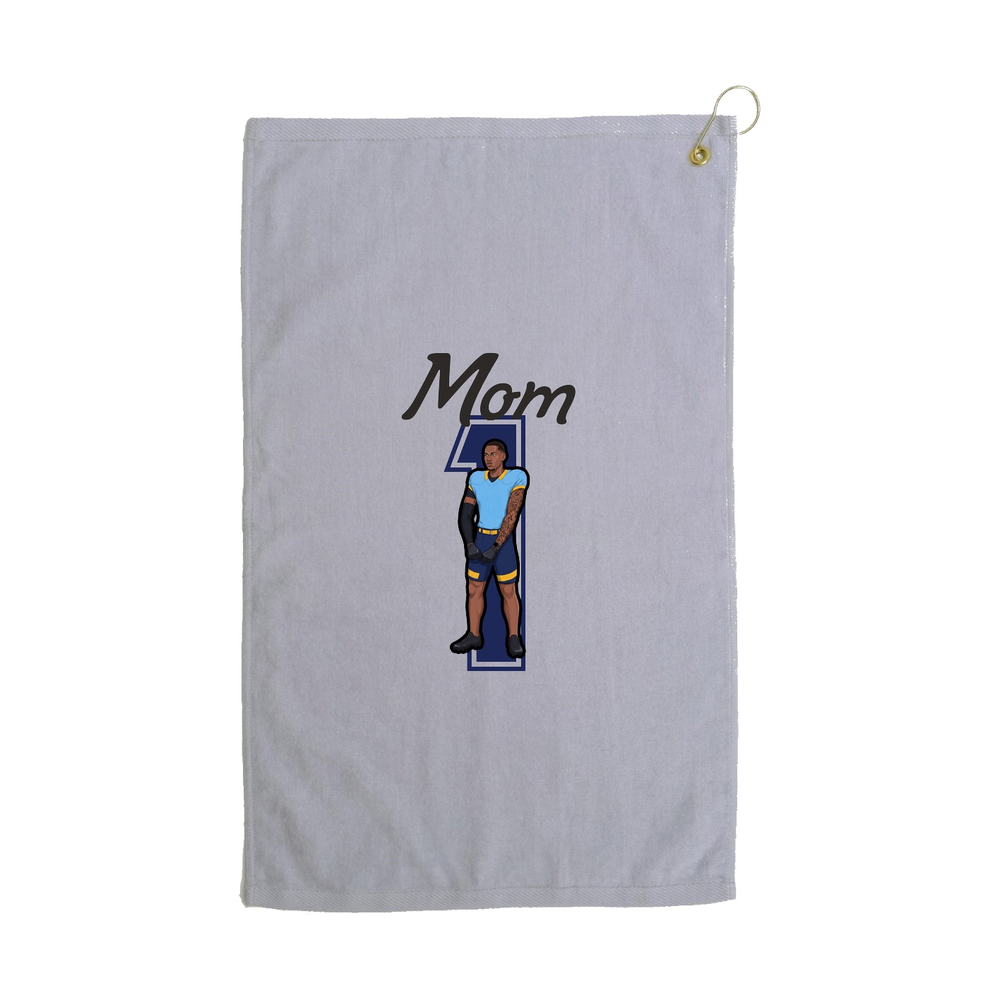 Golf Towel — Mothers Day Shirsey in Grey