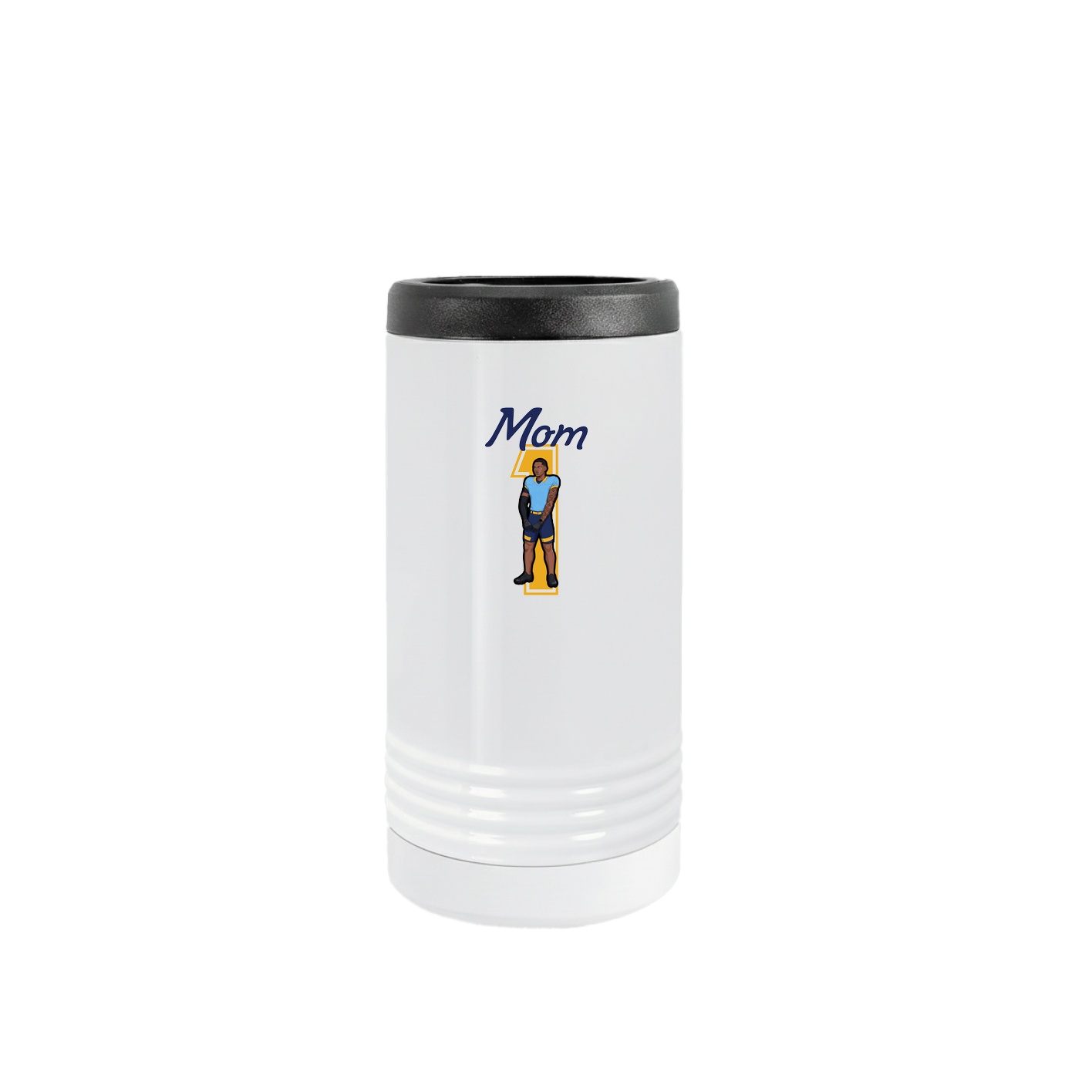 Slim Beverage Holder — Mothers Day Shirsey in White