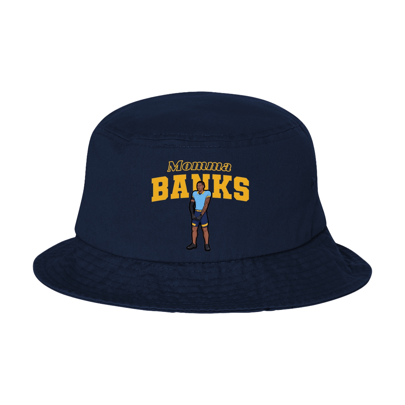 Bucket Cap — Mothers Day Block in Navy