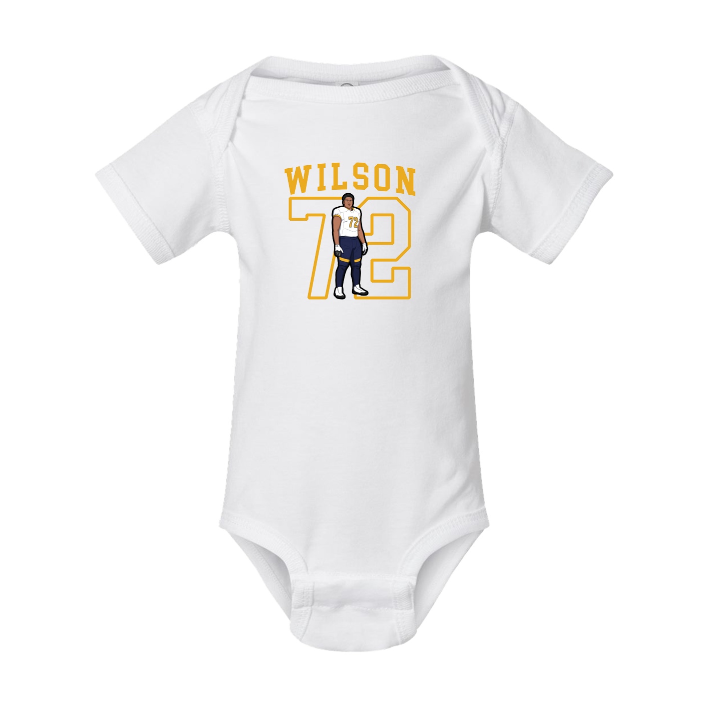 Baby Onesie — Shirsey in White