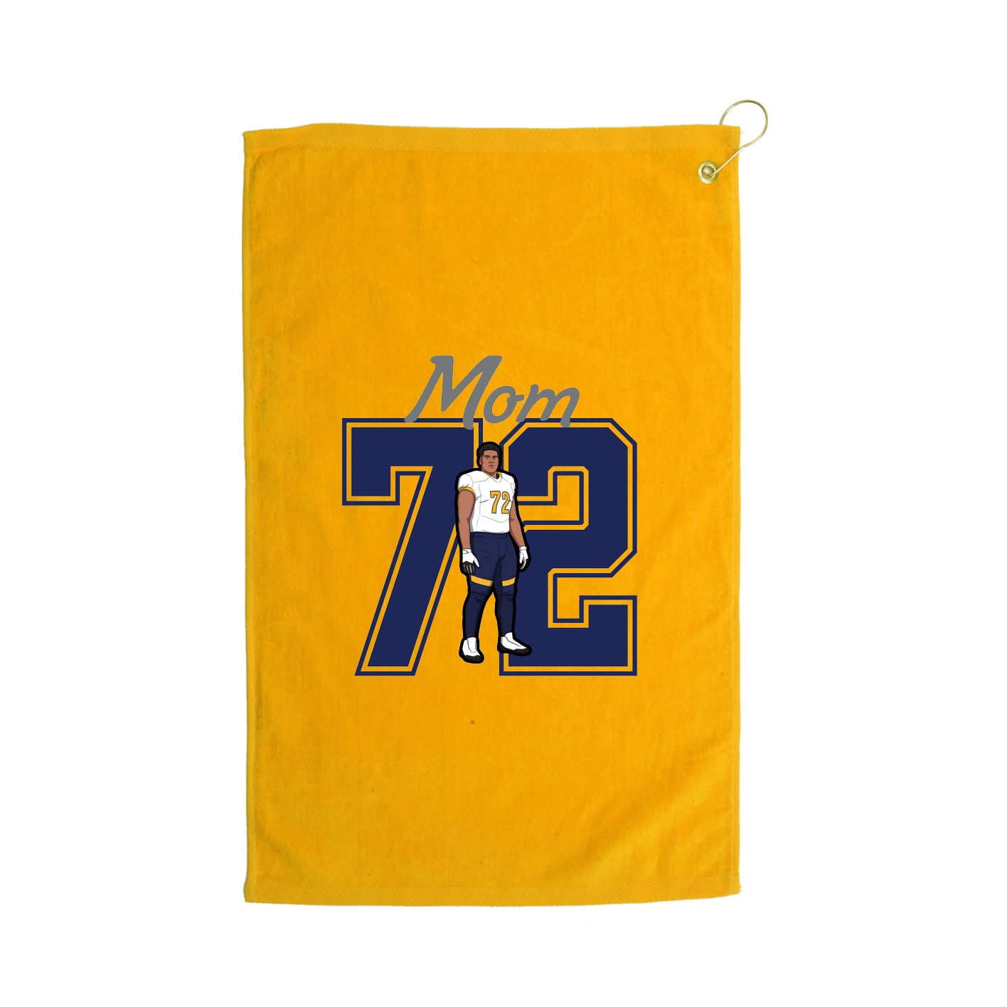 Golf Towel — Mothers Day Shirsey in Gold