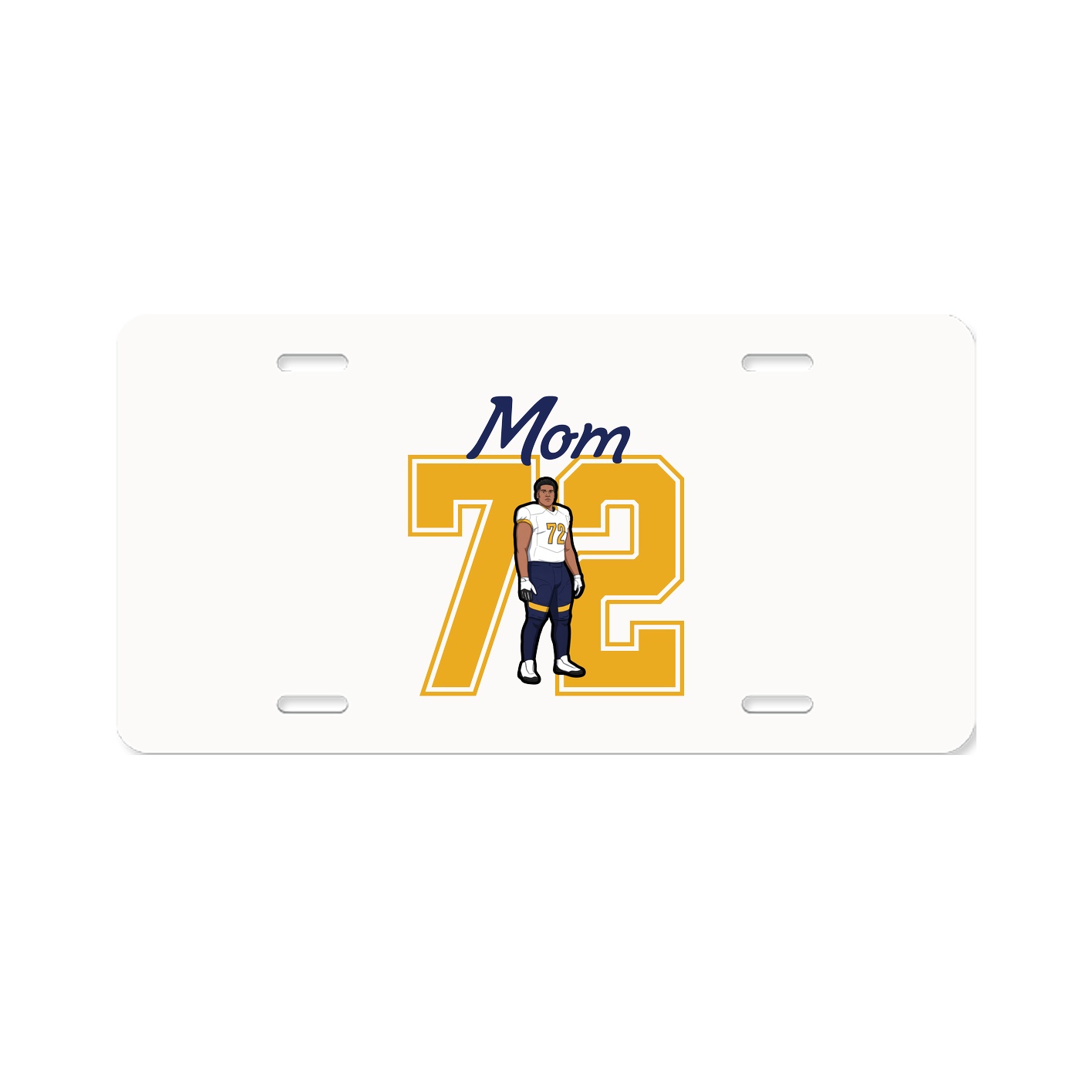 License Plate — Mothers Day Shirsey in Classic