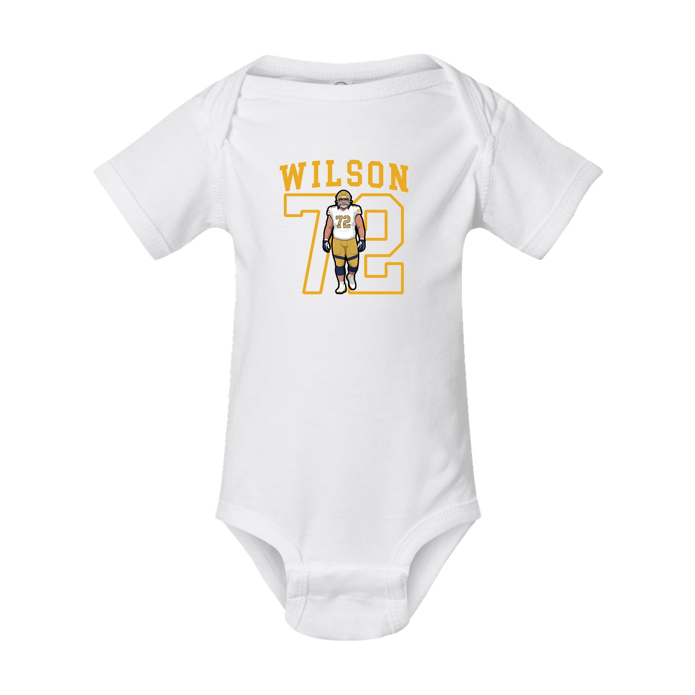 Baby Onesie — Shirsey in White