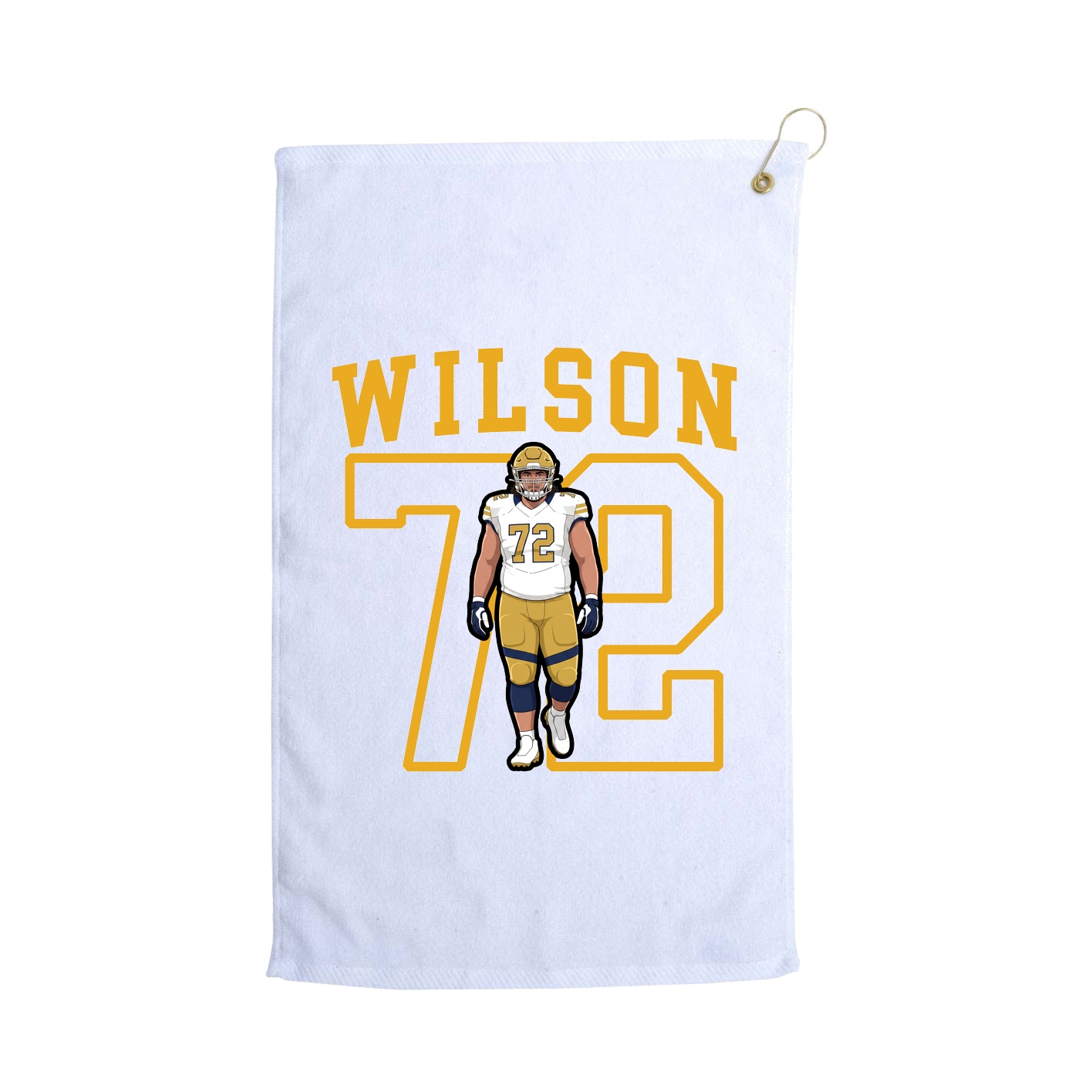 Golf Towel — Shirsey in White