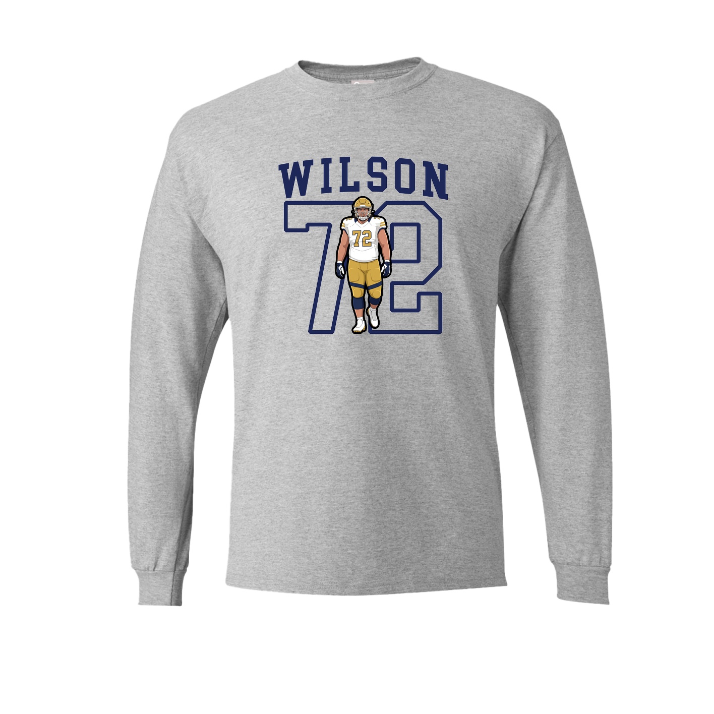 Long Sleeve Tee — Shirsey in Grey