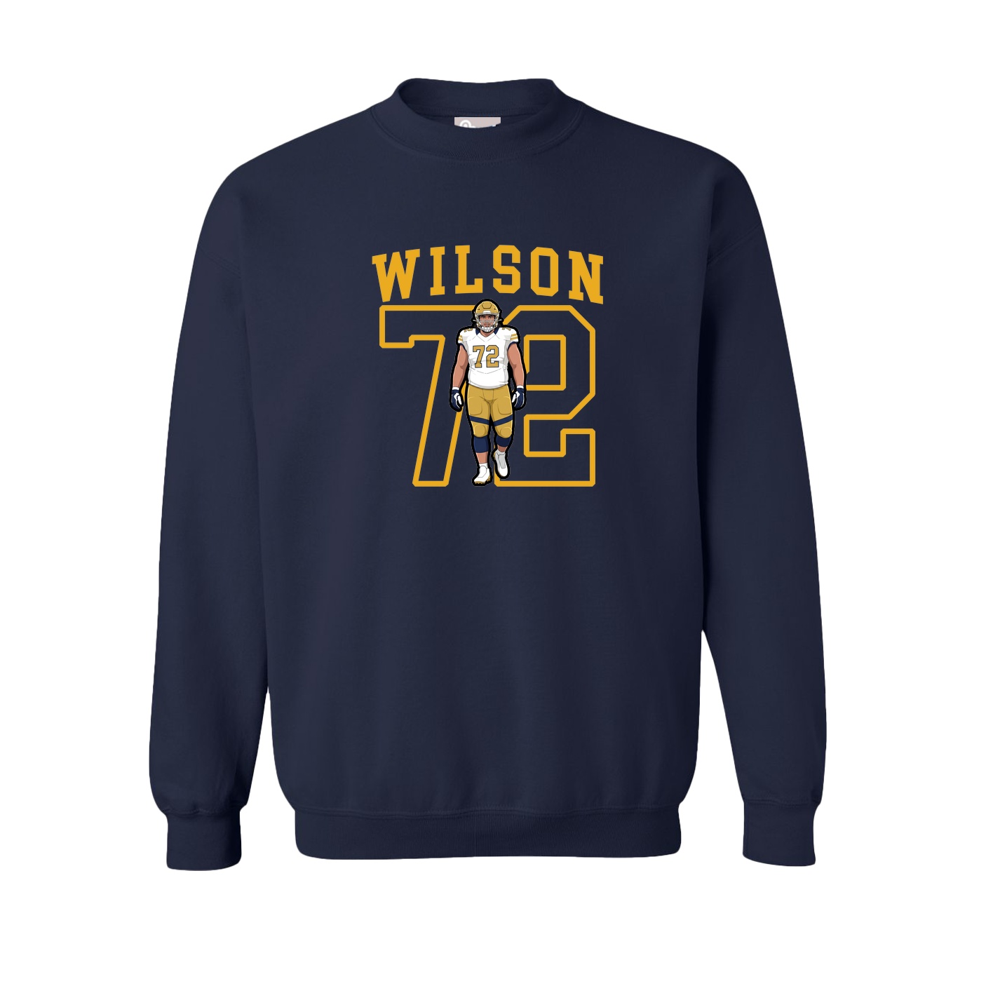 Fleece Crew — Shirsey in Navy