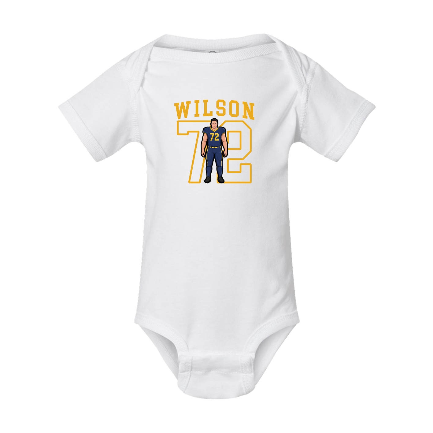 Baby Onesie — Shirsey in White