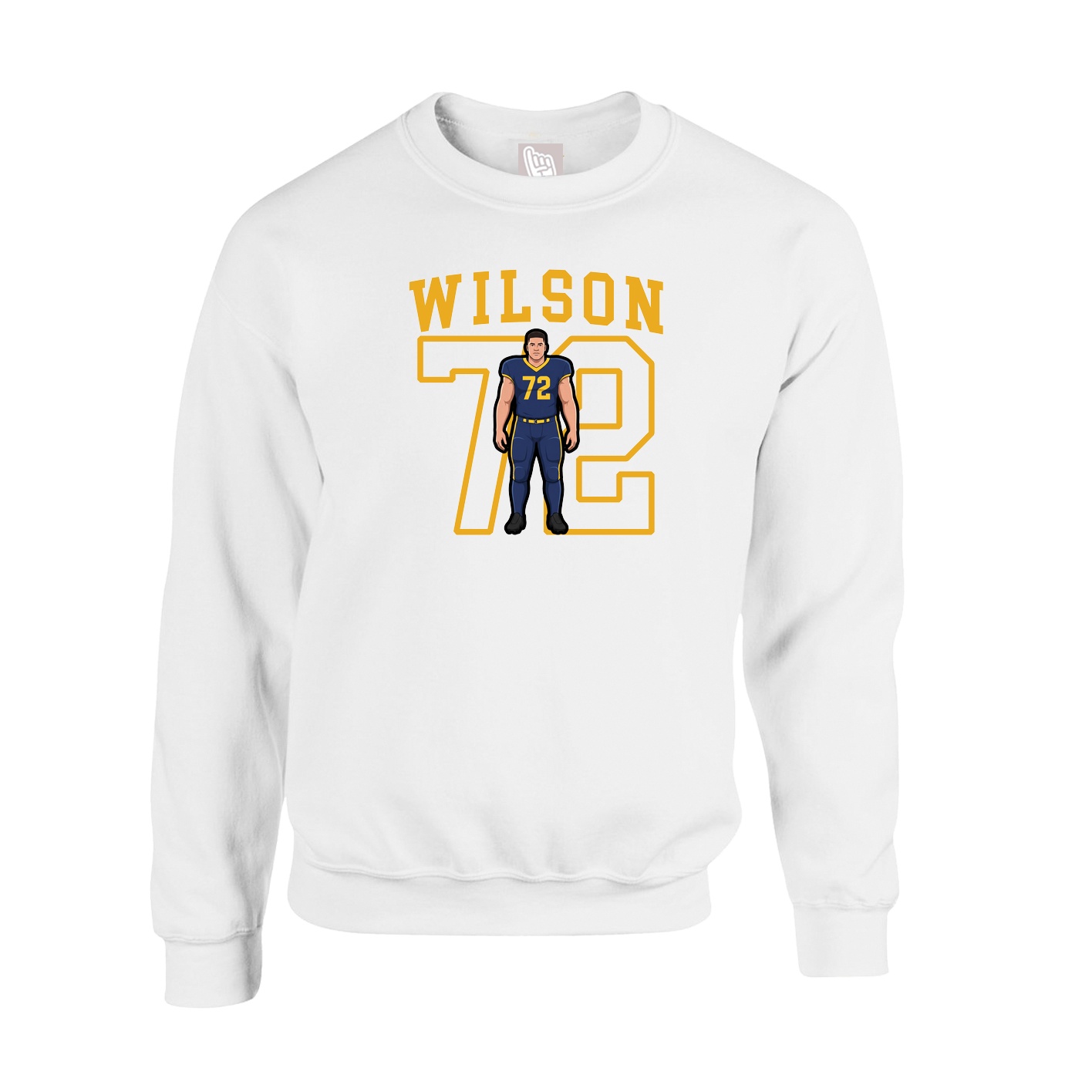 Fleece Crew — Shirsey in White