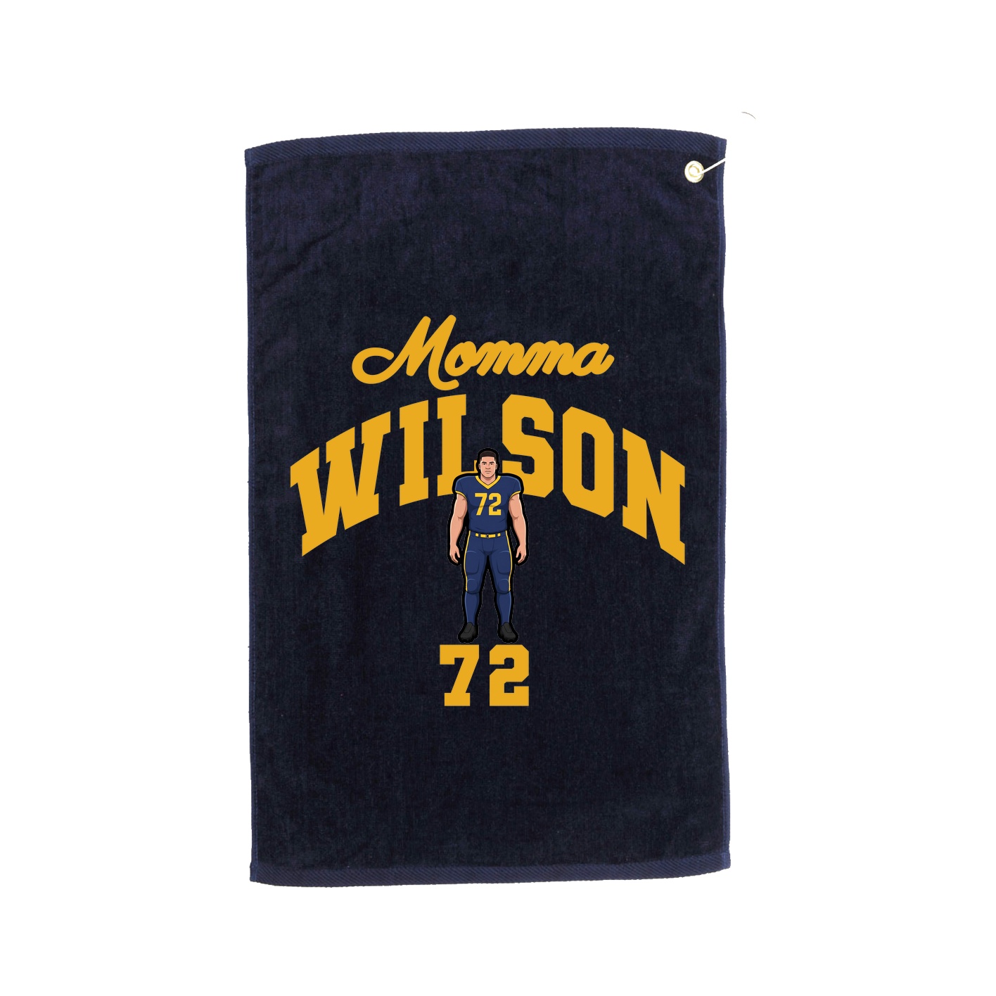 Golf Towel — Mothers Day Arch in Navy