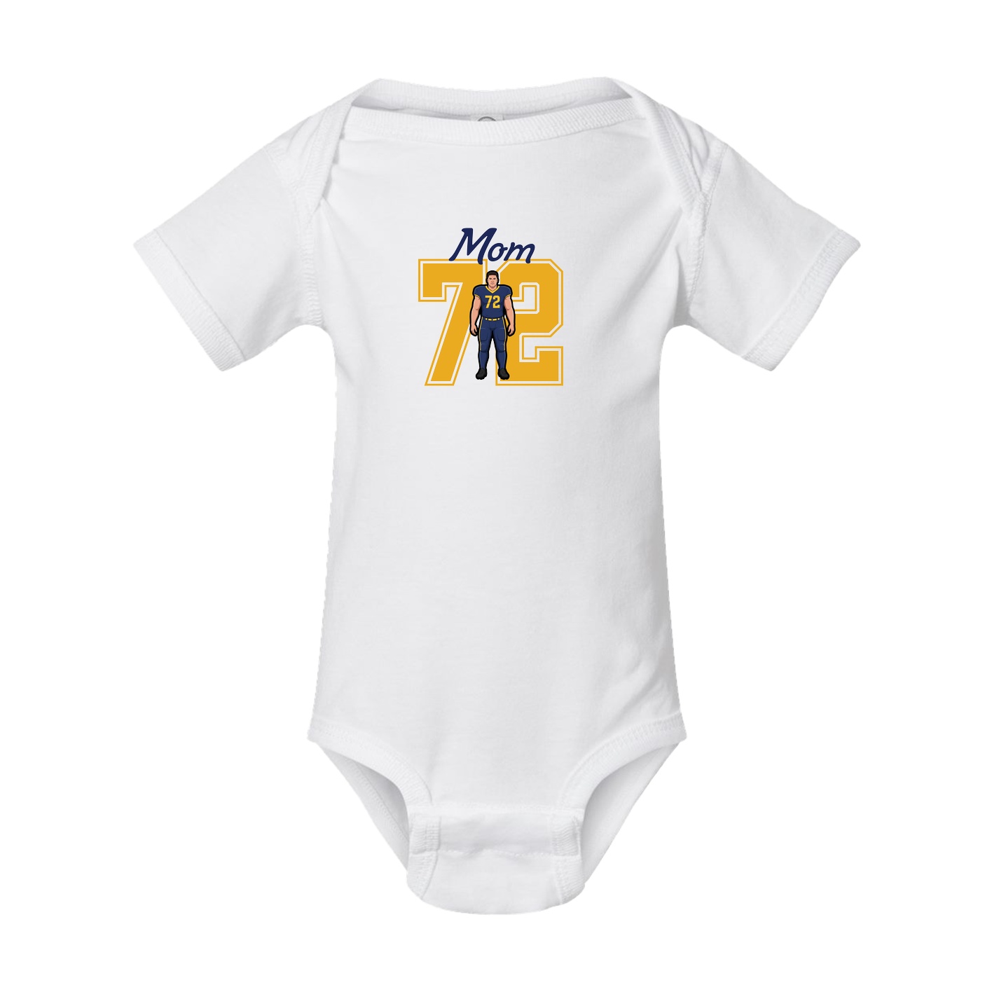 Baby Onesie — Mothers Day Shirsey in White