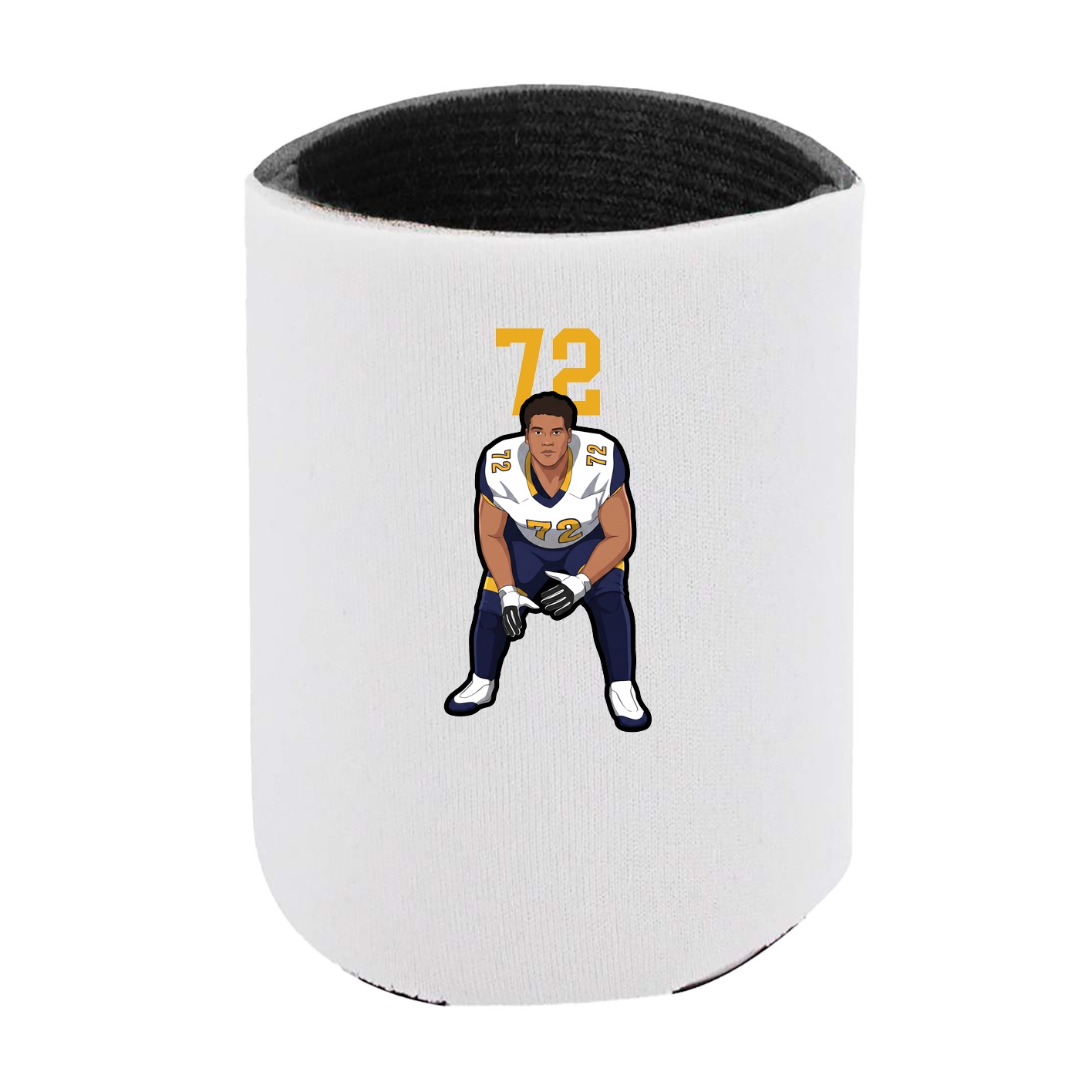 Can Holder — Number Top in White